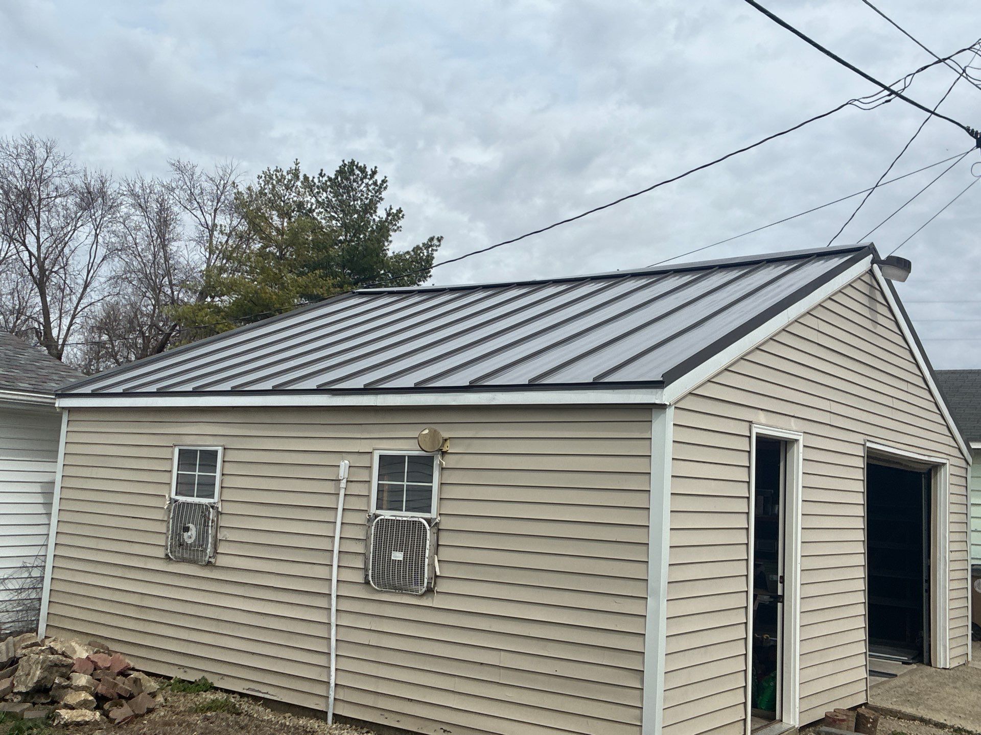 Project in Winchester, IN by Rodeffer Roofing INC