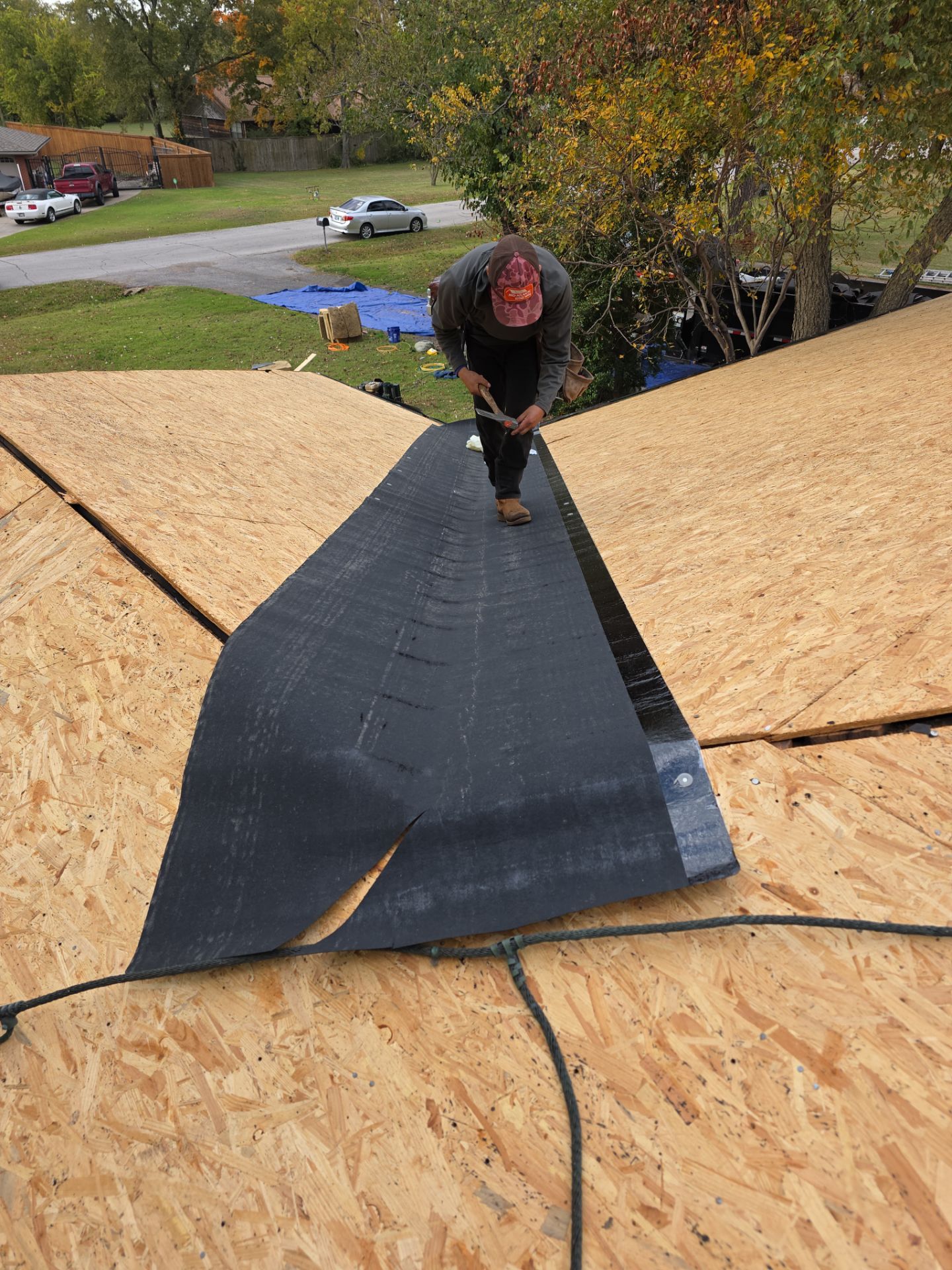 Project in Tulsa by Decor Roofing & Restoration