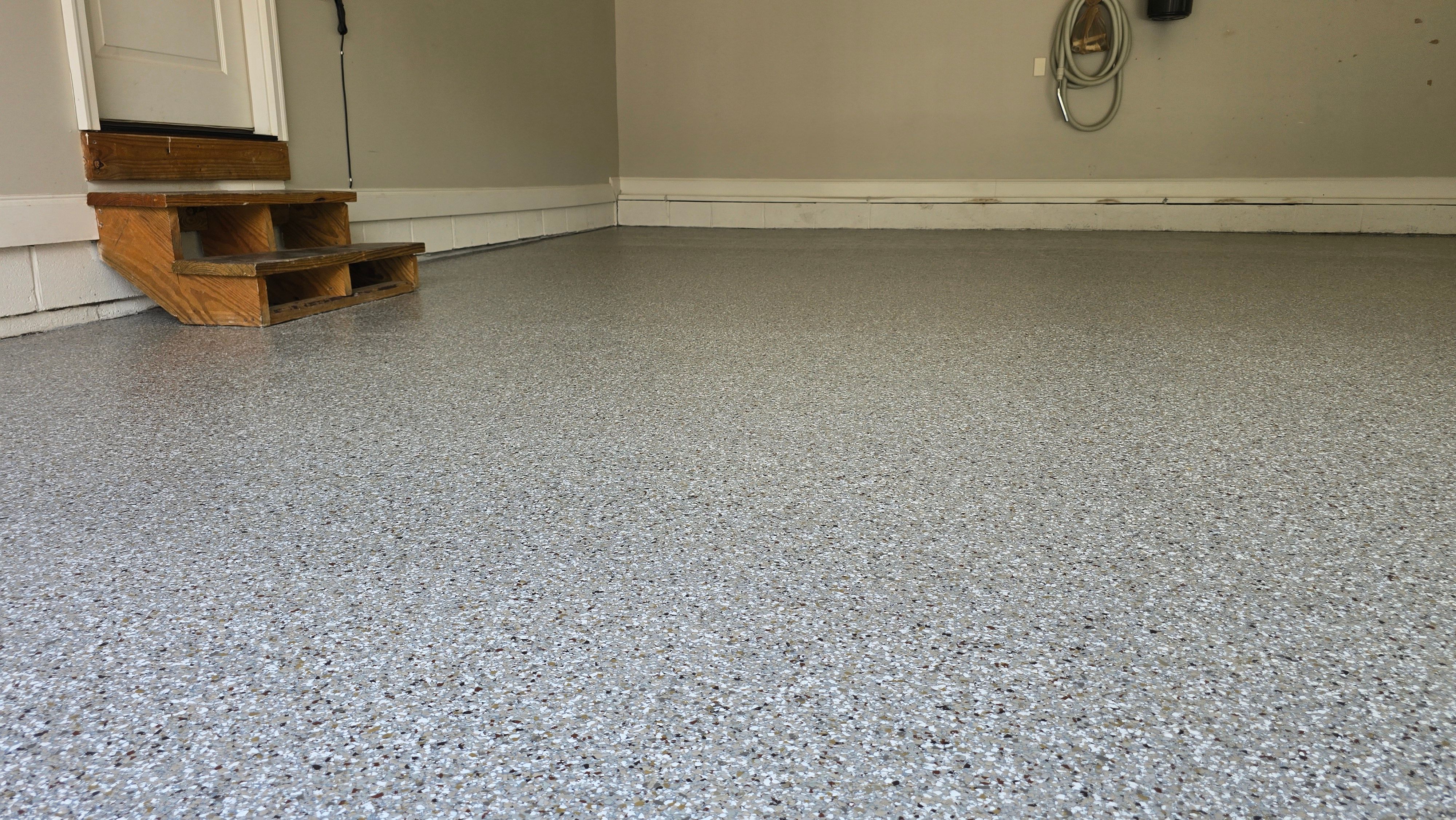 Garage Using Flake  by Elite Floor Solutions