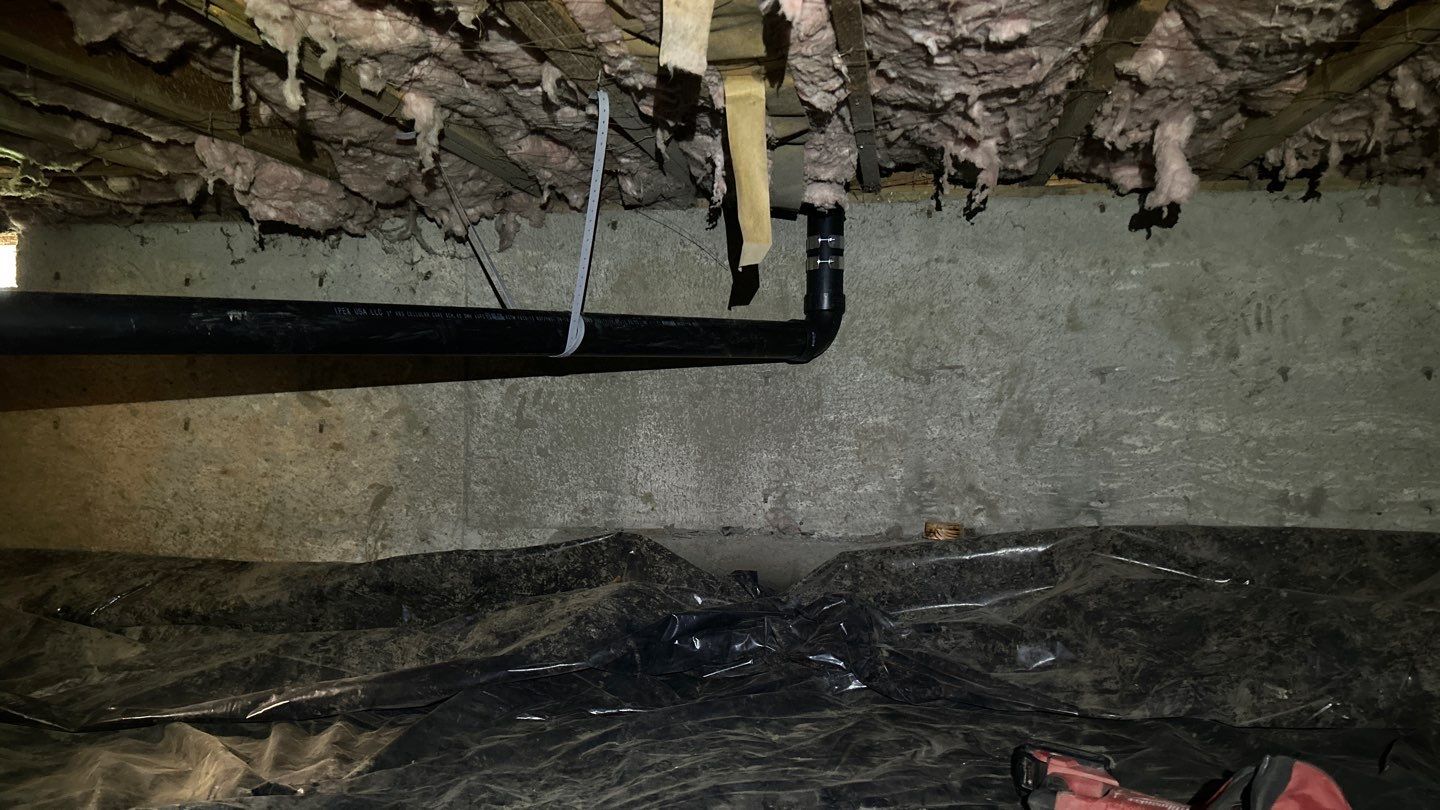 Sub-membrane Installation by JustRadon.Com