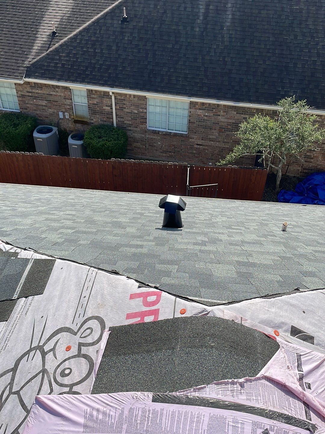 Residential Roofing Installation using Owen's Corning Duration (Lifetime) Shingles by Roof Repair Company
