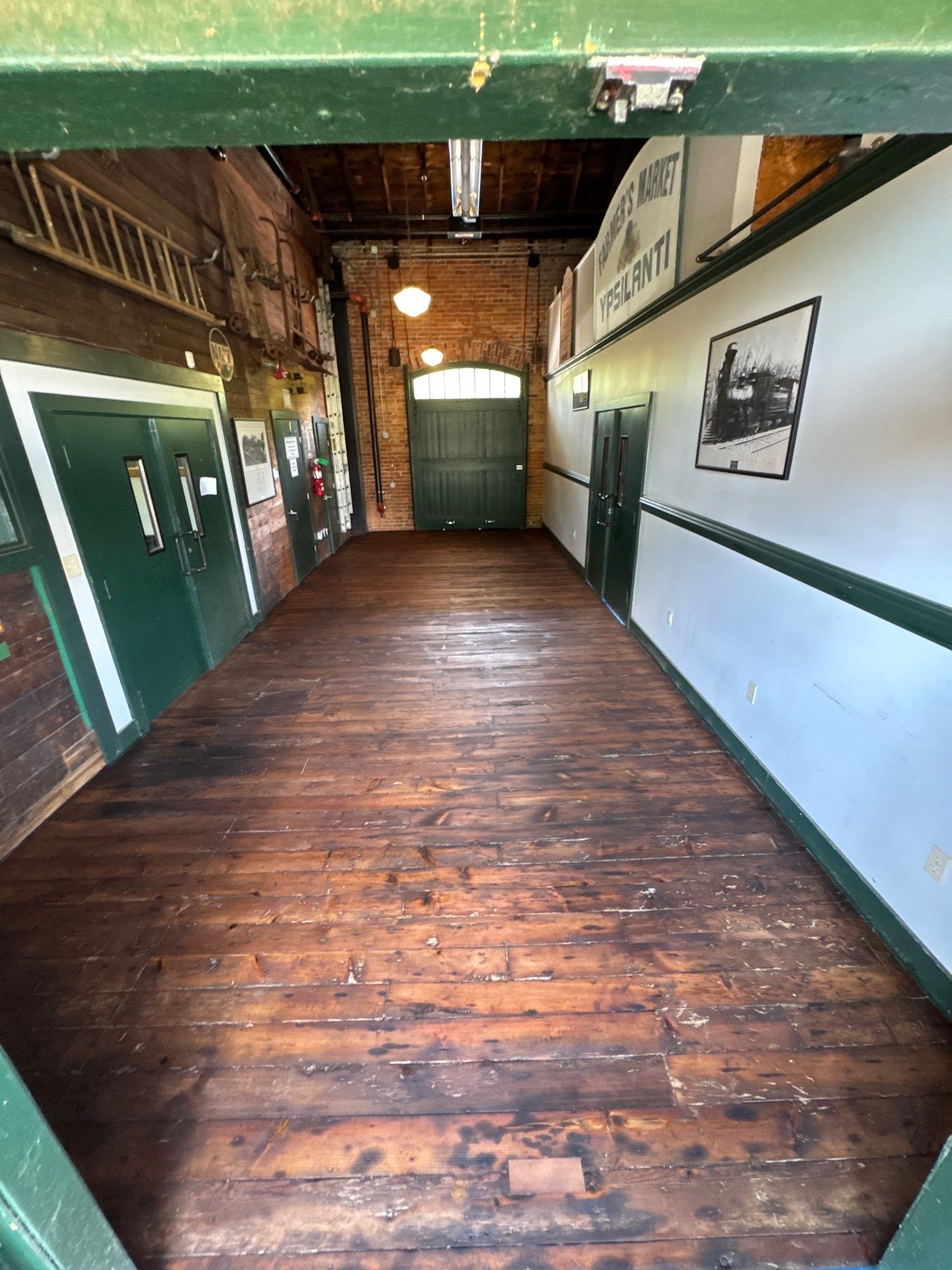 Historic restoration of 1873 floor  by Ann Arbor Hardwoods 