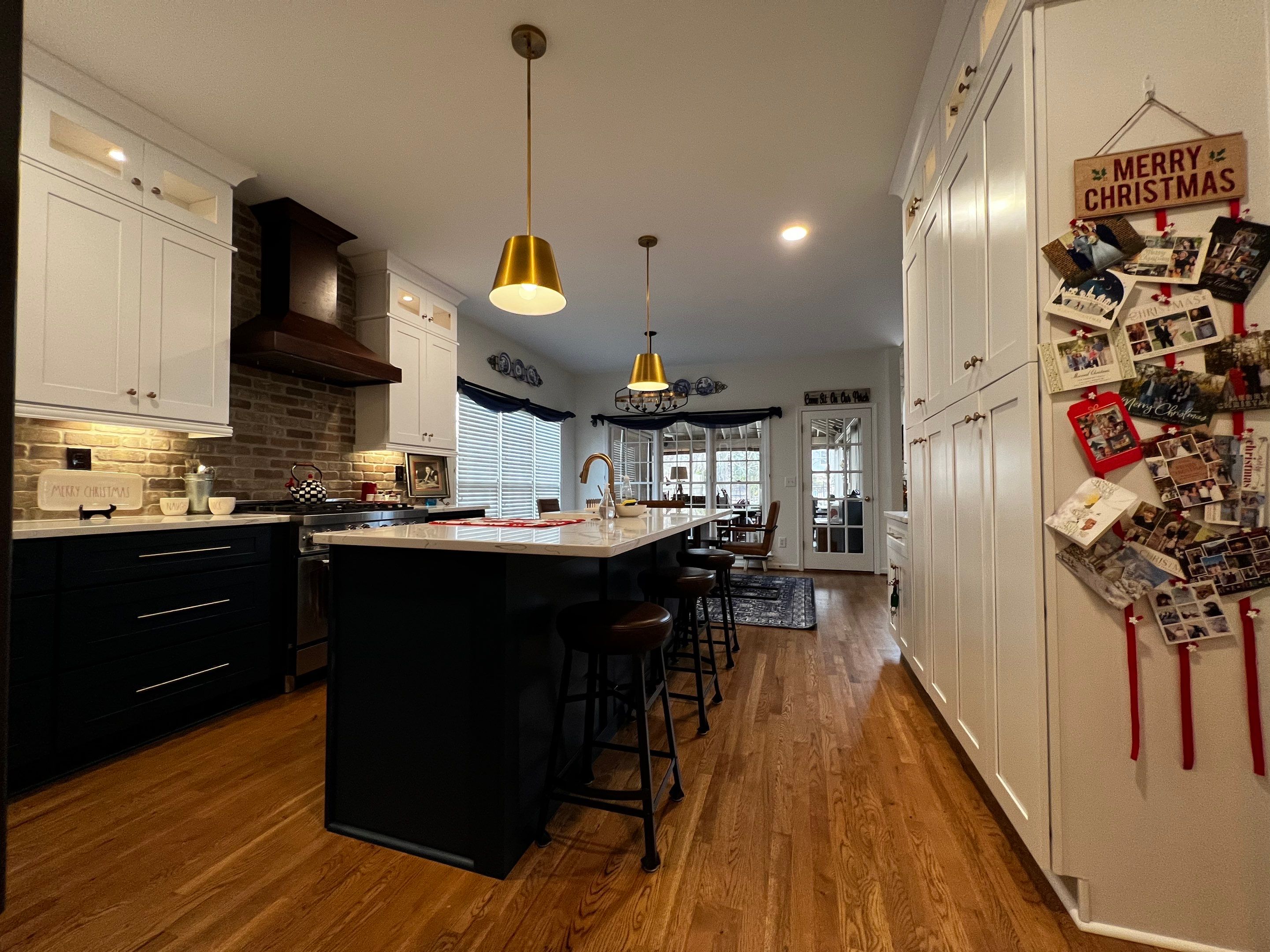 Full Kitchen and Interior Remodel Featuring Custom Brick Backsplash in Smyrna by Swift Home Renovations 