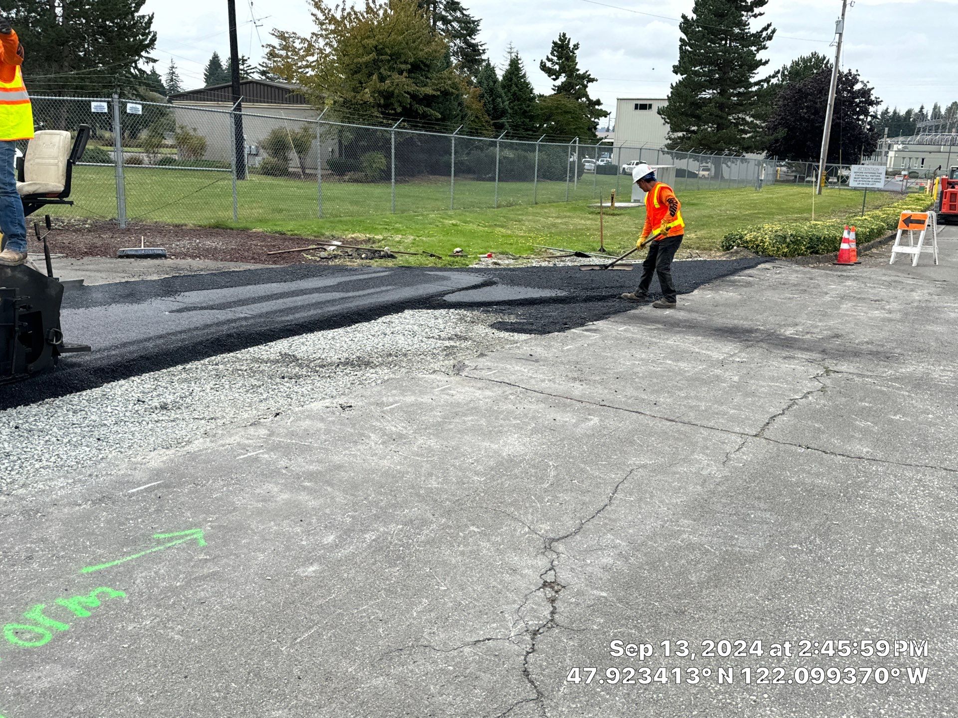 Bonneville Power Administration | Asphalt Patch Repair by Jireh Asphalt & Concrete Inc 