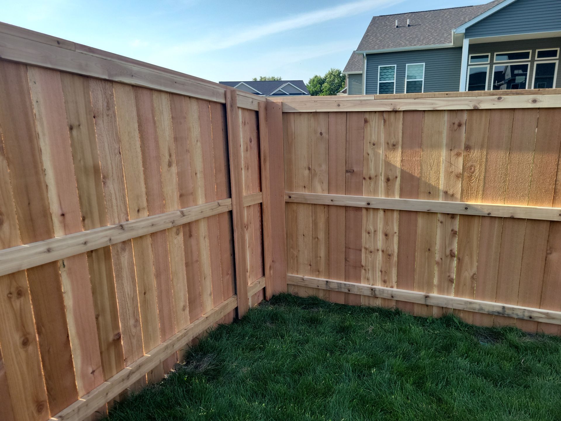 Project in Cedar Falls by Perfect Picket Fence and Stain