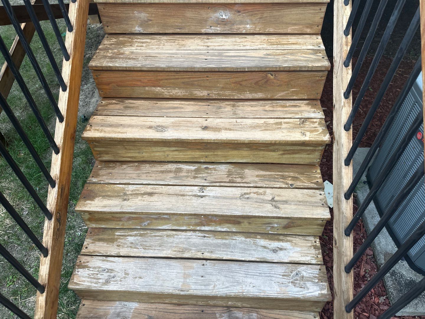 Weathered Deck using Wood Sealant by DuraSeal