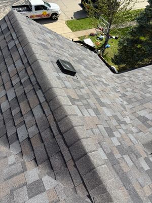 Roofing project in Cary, IL by Innovative Home Concepts