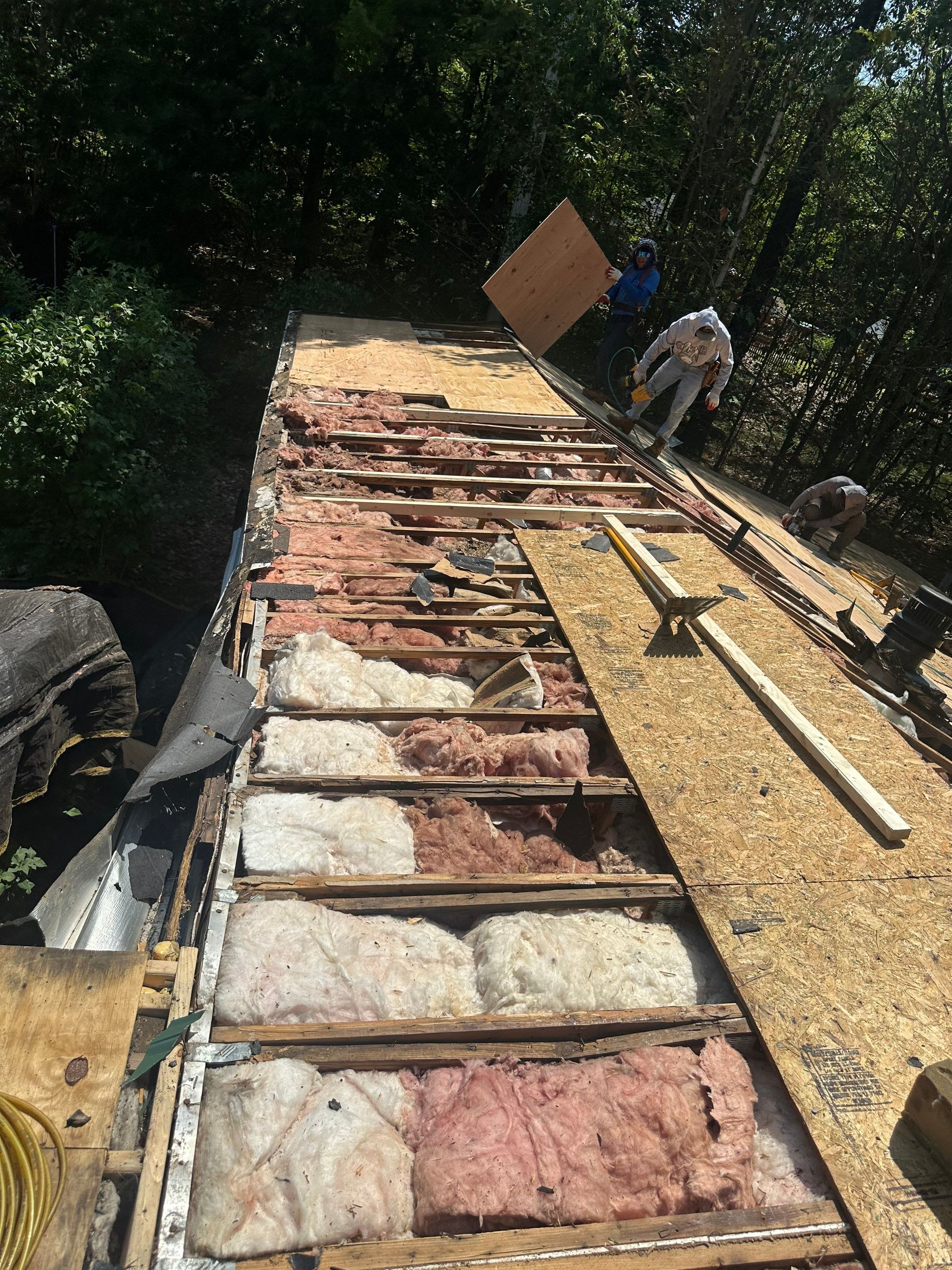 Milton, NH β Green Asphalt Shingle & Rolled Roofing Installation by Tall pine roofing