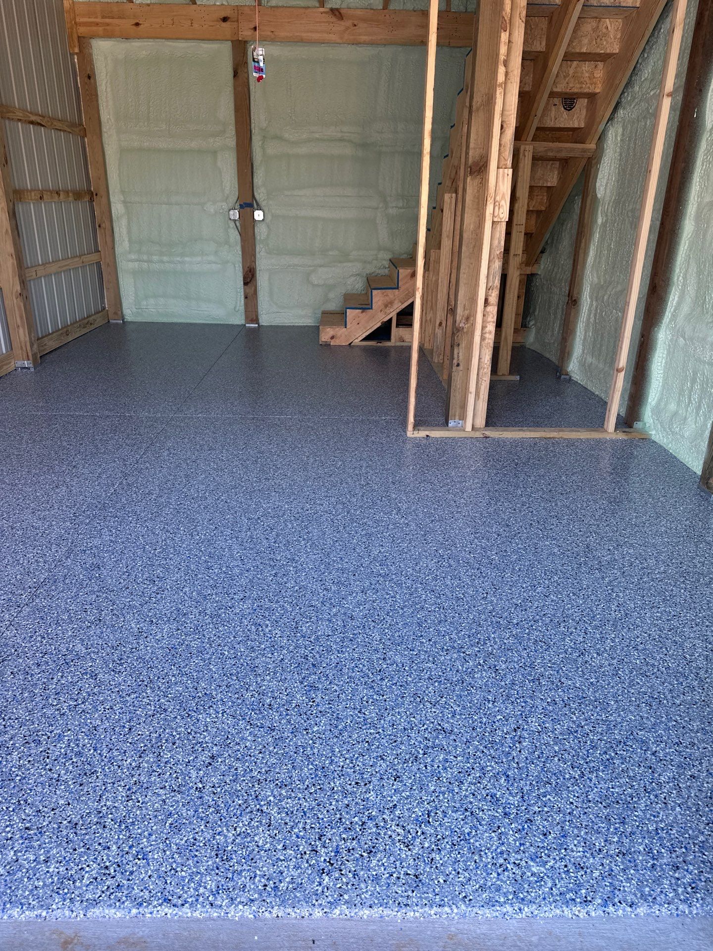 Garage Floor Coating using Steamboat by My Garage Floor Guys