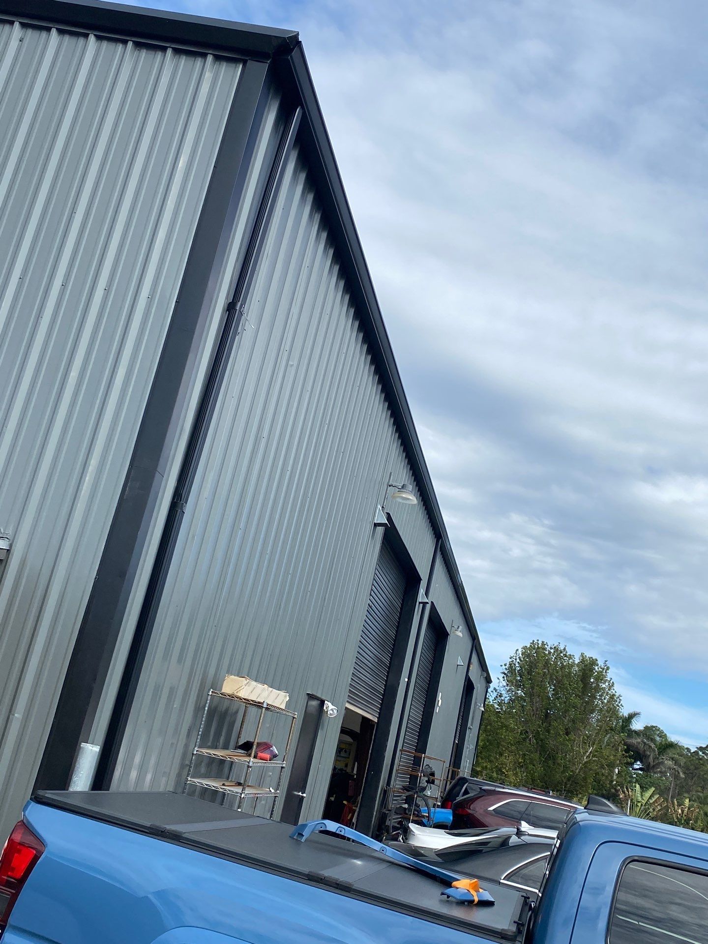 Commercial Black Gutters and Downspouts in Bonita Springs, FL by Gutter Professors