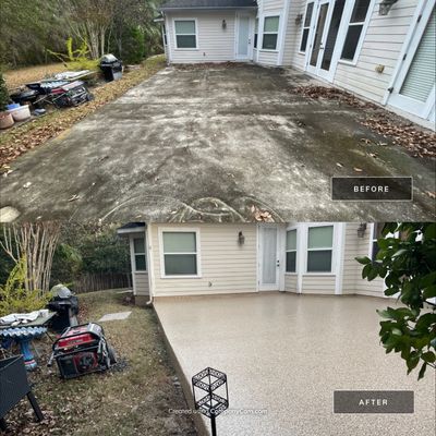 Patio in Gainesville, FL in Sandstone