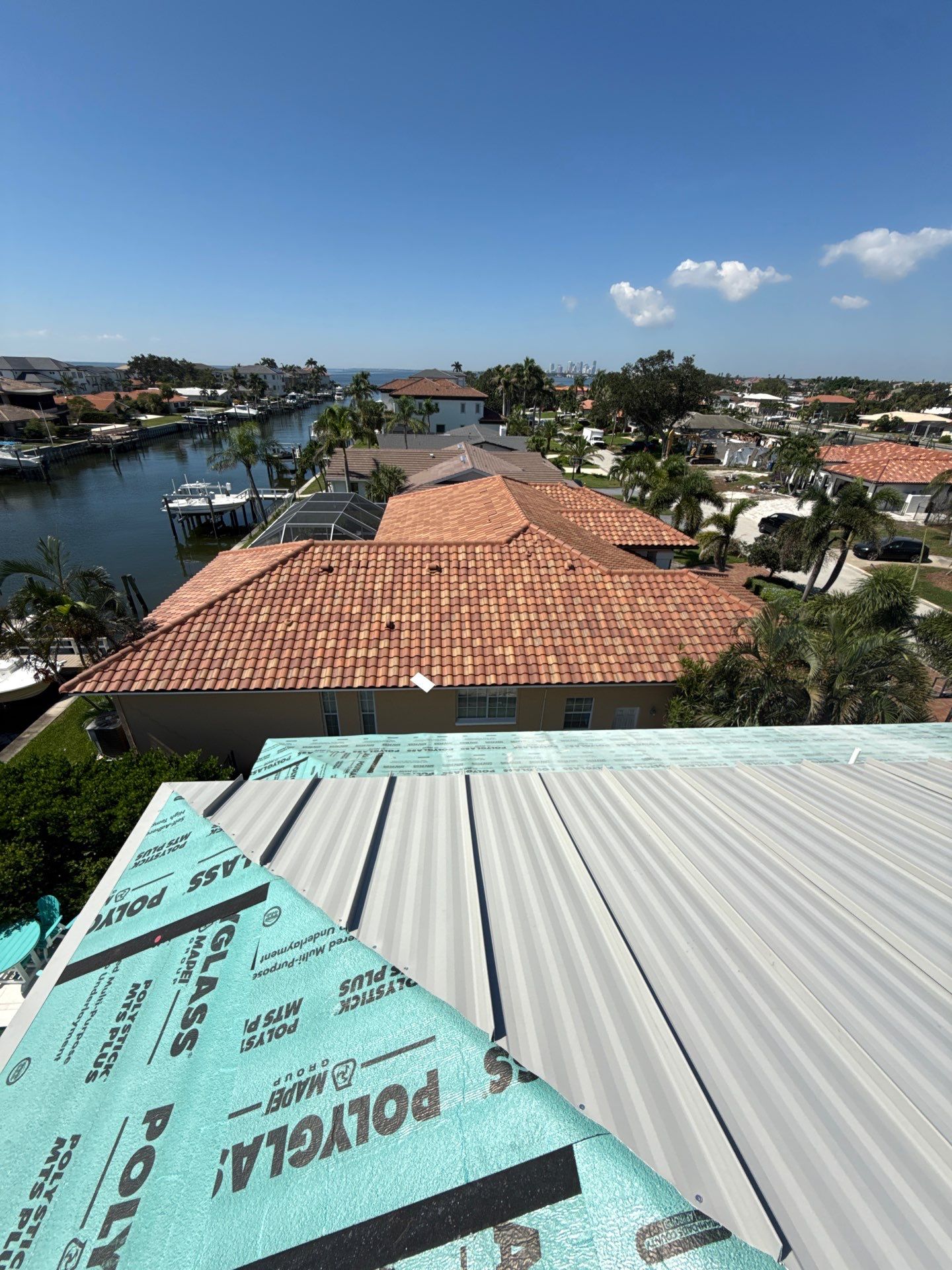 Project in St. Petersburg 33703 by Mitchell Roofing Company LLC