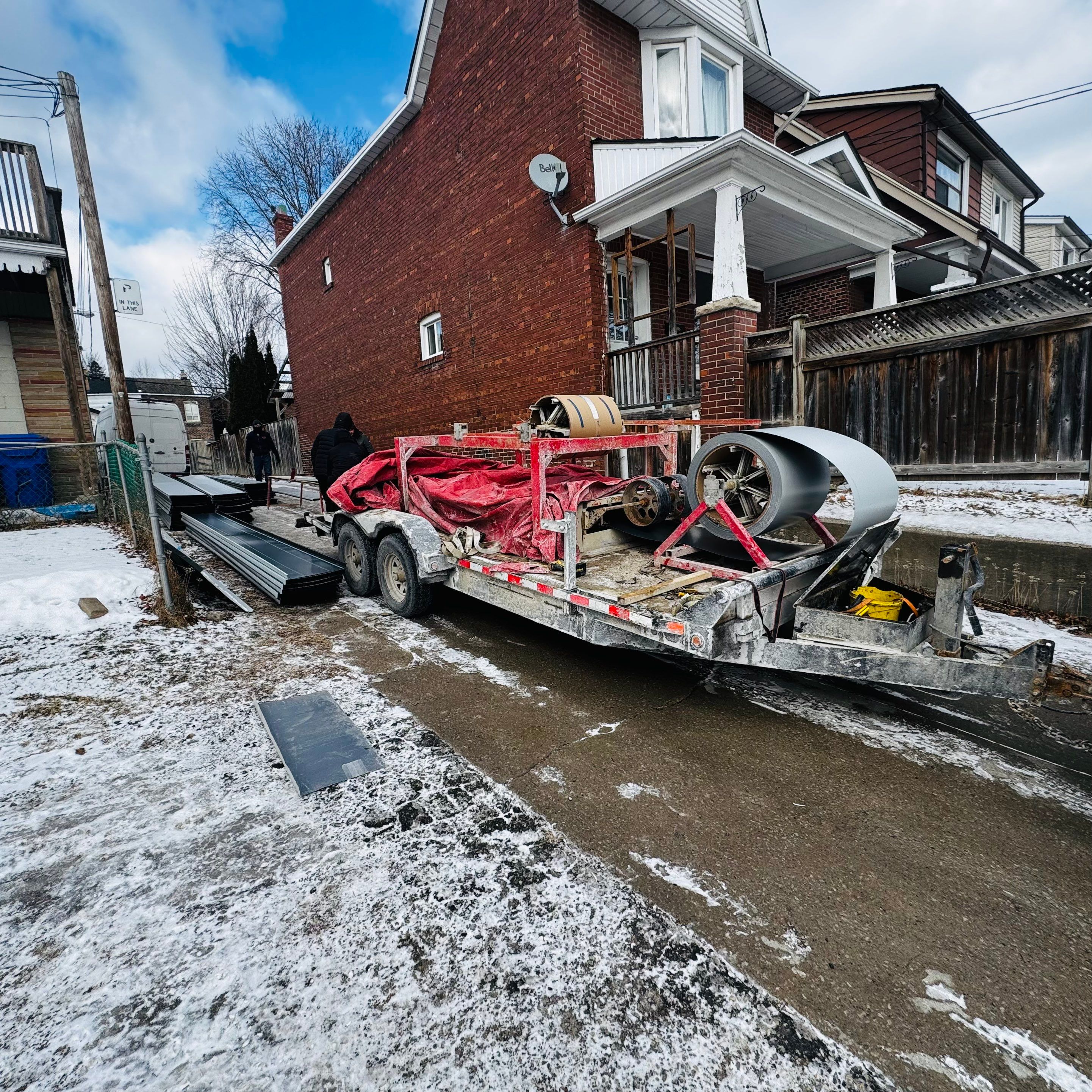 Standing Seam Metal Roofing using 16" Standing Seam Panels by Jay Carter Roofing & Sheet Metal