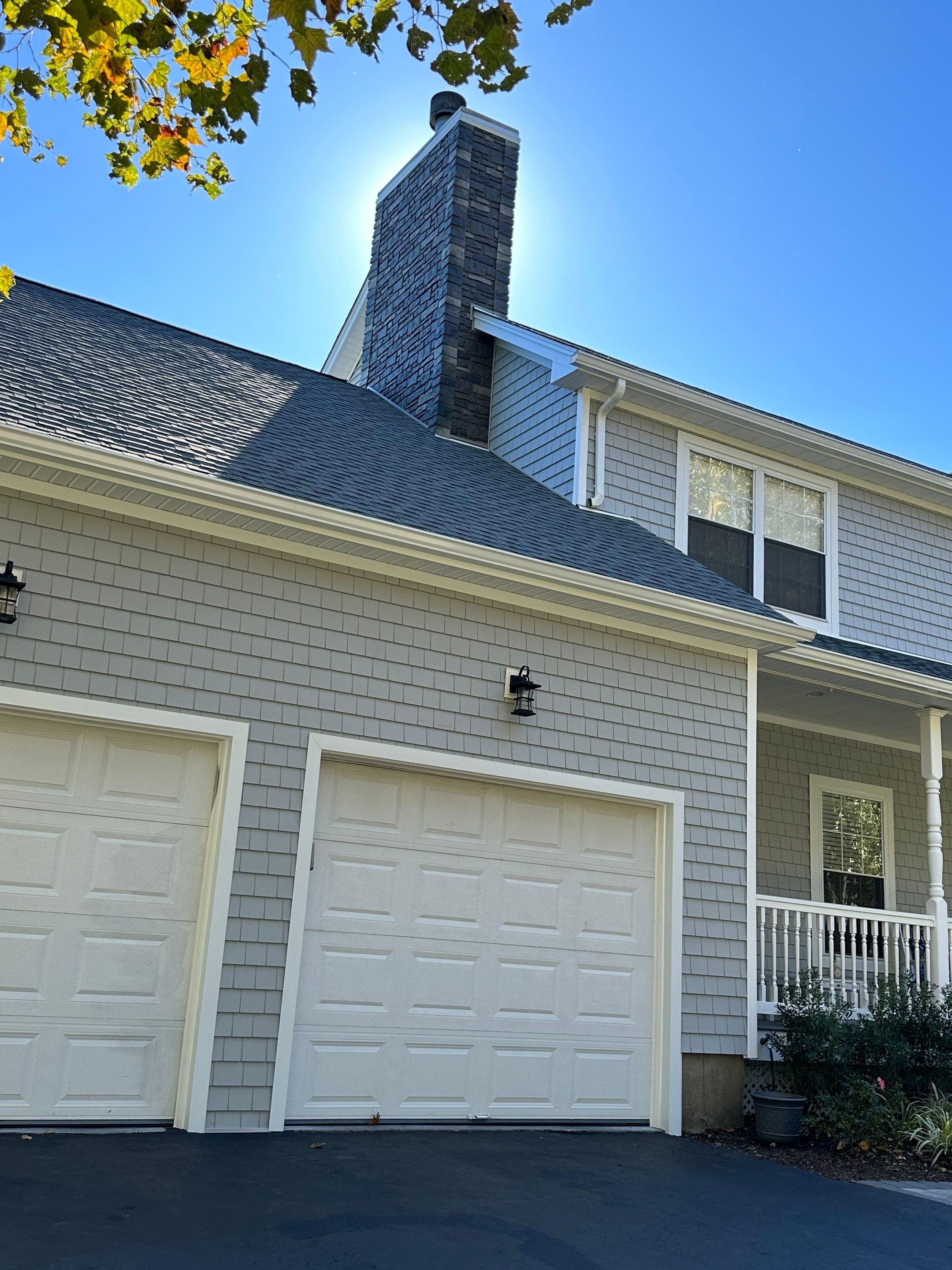 Siding Installation using Certainteed Cedar Impressions Sterling Gray by A Plus Exterior
