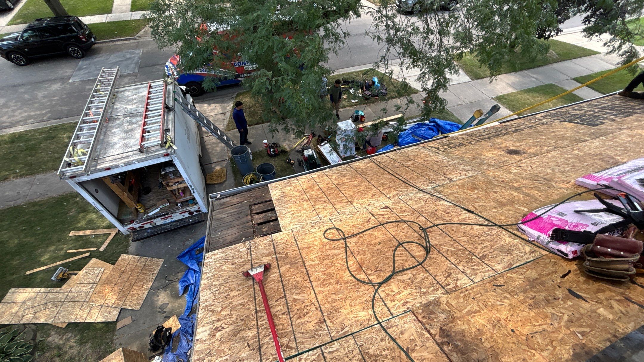 Roof Replacement using Owens Corning Driftwood by 180 Contractors