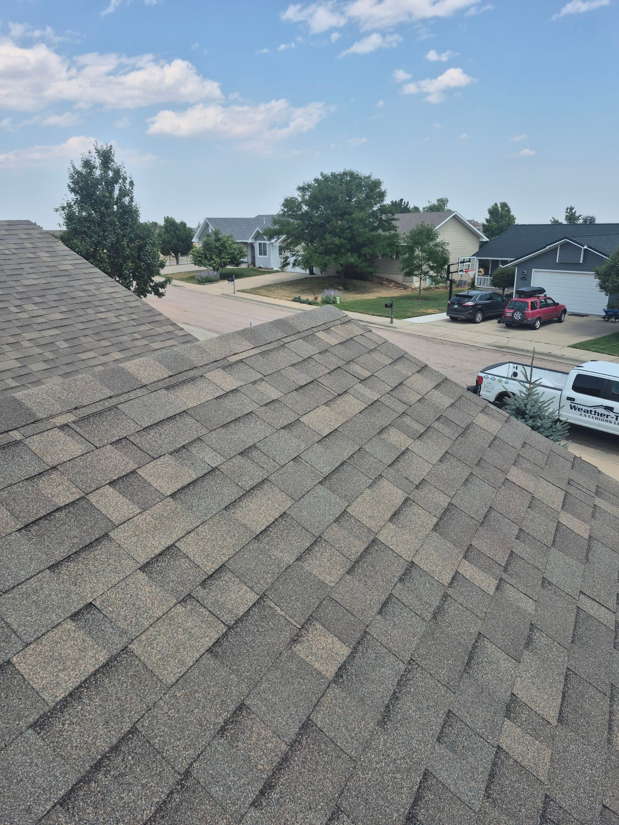 Malarkey Vista Shingle install in high wind neighborhood. by Weather-Tite Exteriors LLC