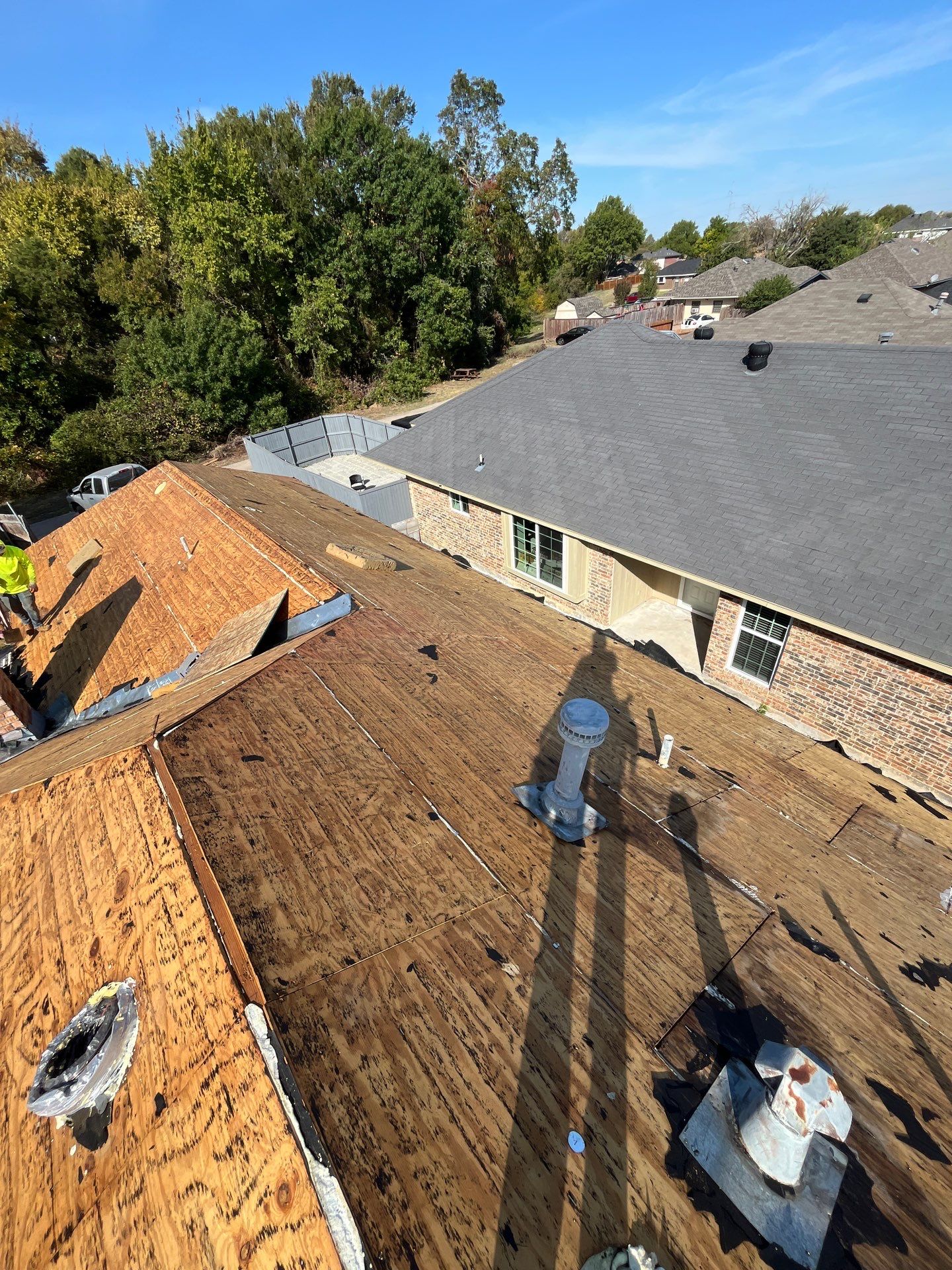 Reroof After Eclipse Hailstorm by Berry Good Roofing 