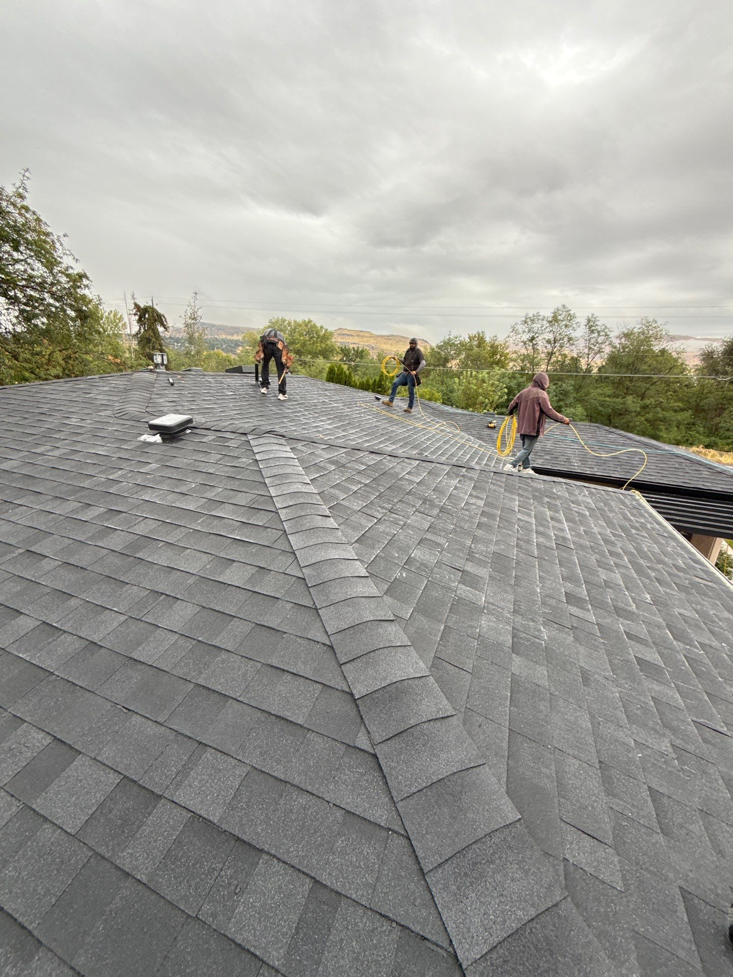 Residential Roof Replacement with Architectural Shingles in Boise by Olive Roofing