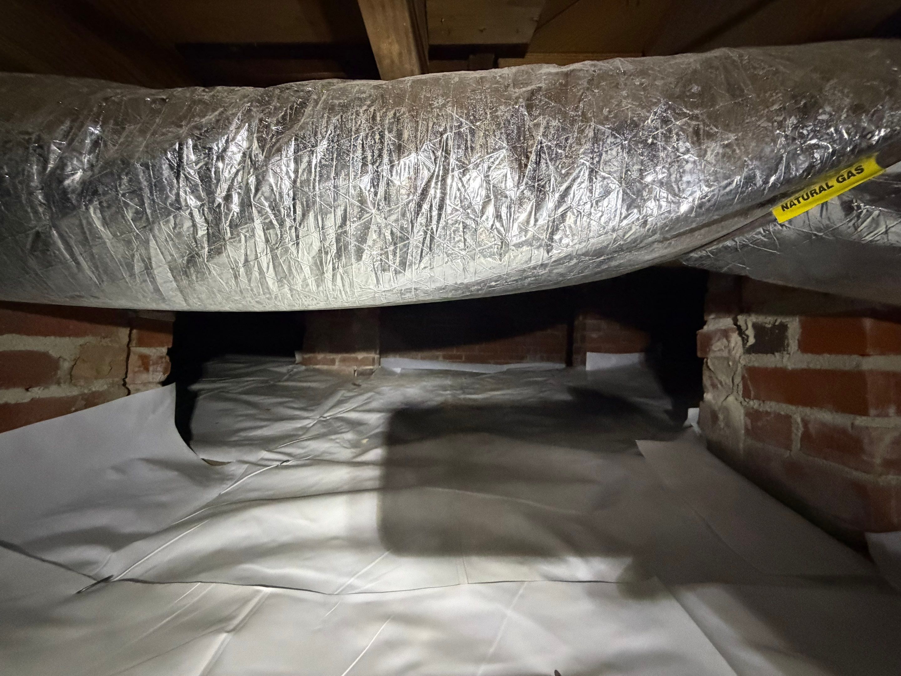 Project in Portsmouth by Patriot Crawl Space Repairs