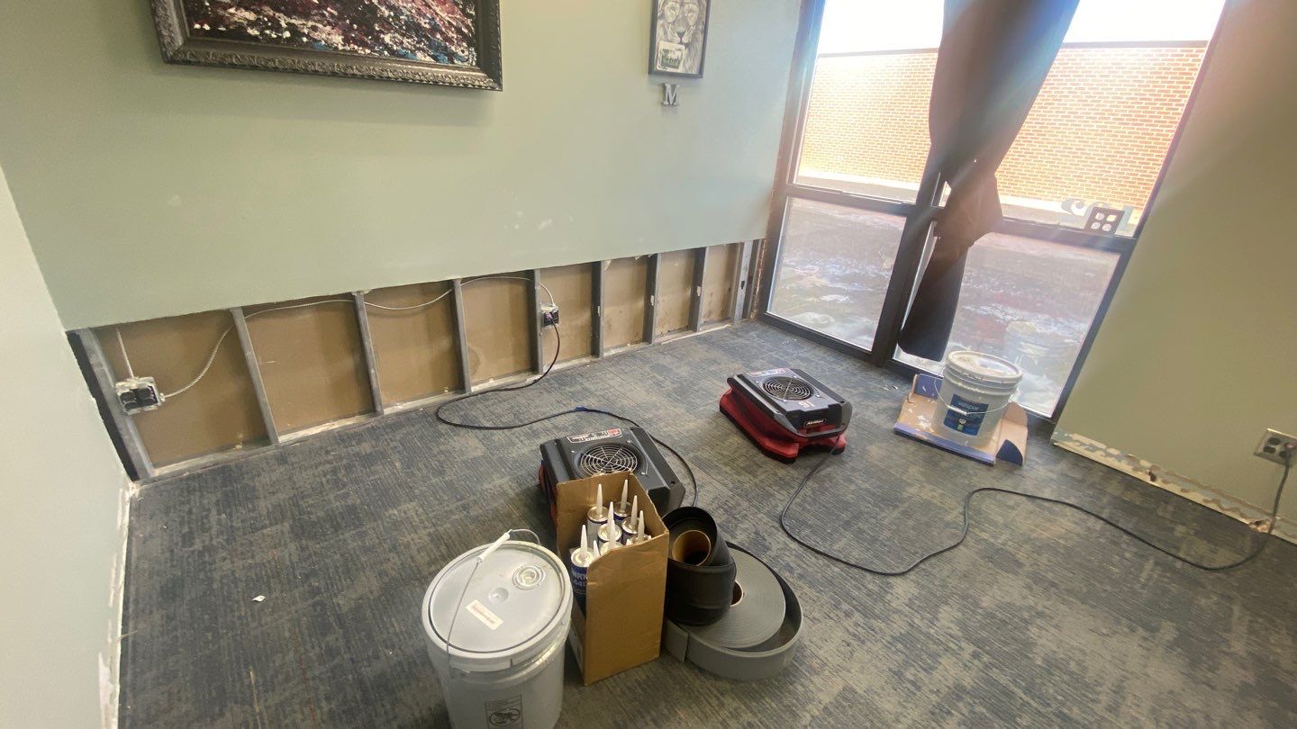 Water Mitigation Project in Inola by Decor Roofing & Restoration