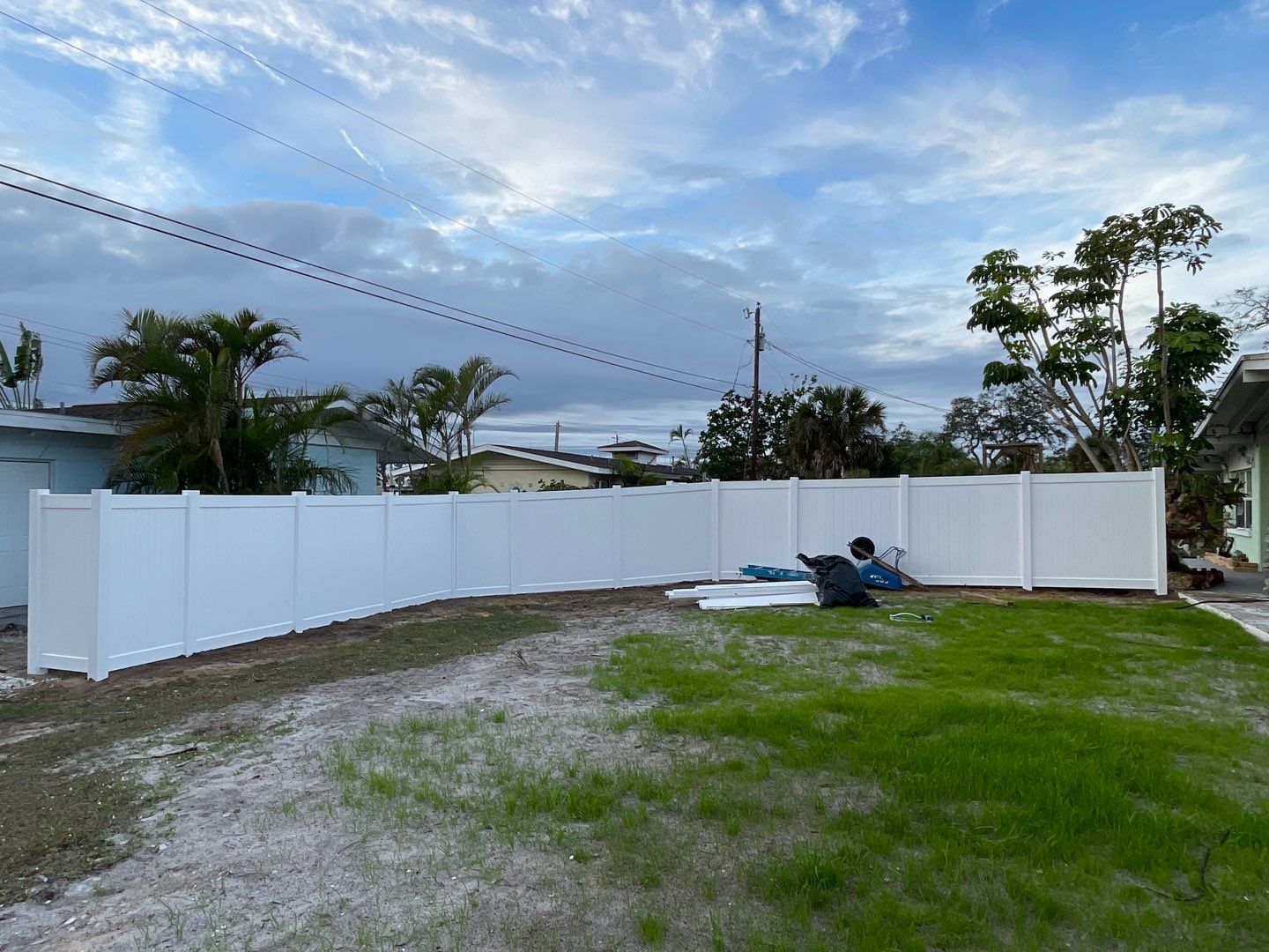 Vinyl Fence Installation using Vinyl Privacy Fence  by Asap fence and gates, LLC