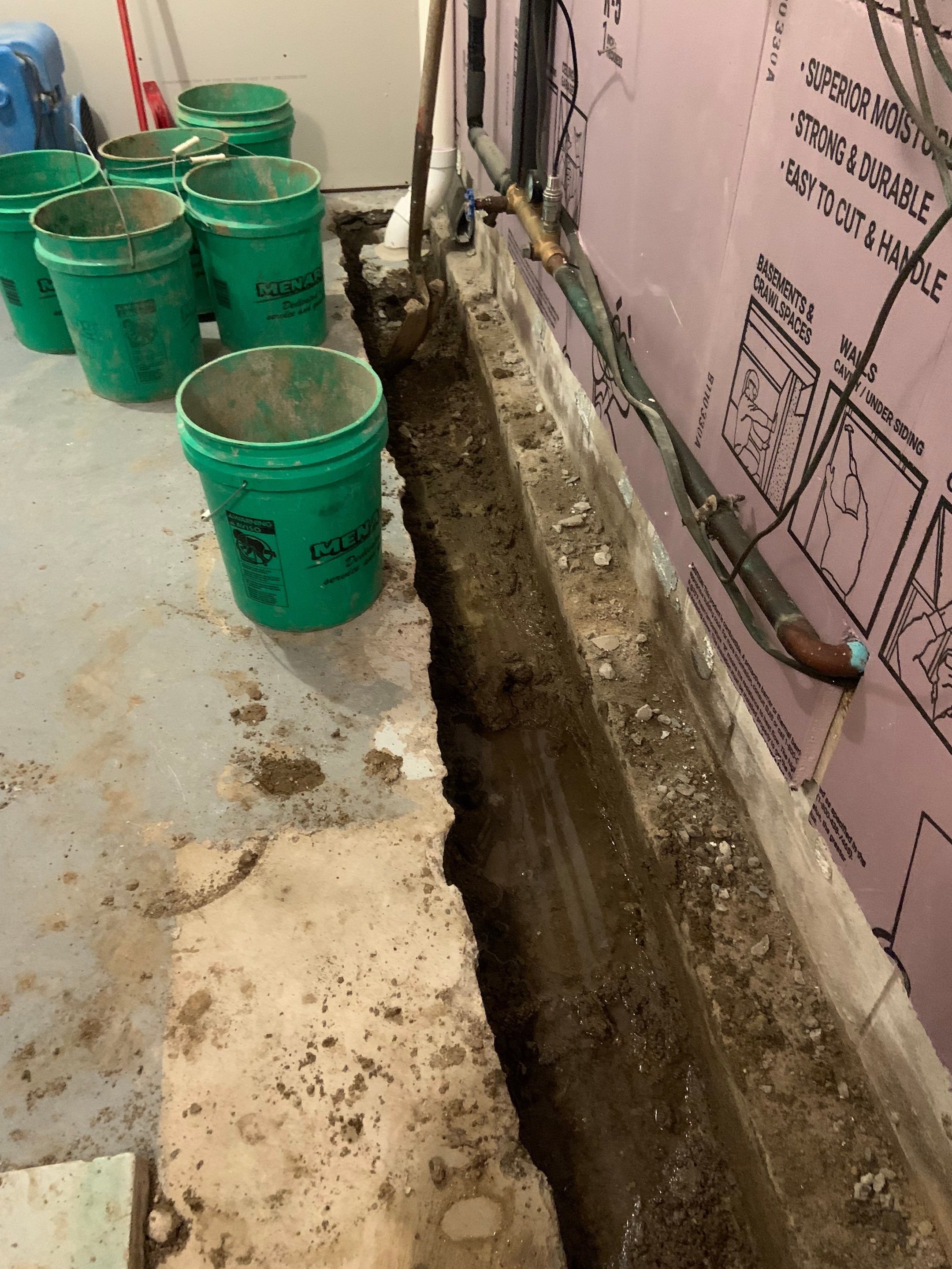Creating a Safe, Dry Space for Brad’s Family by Waterproofing Northeast