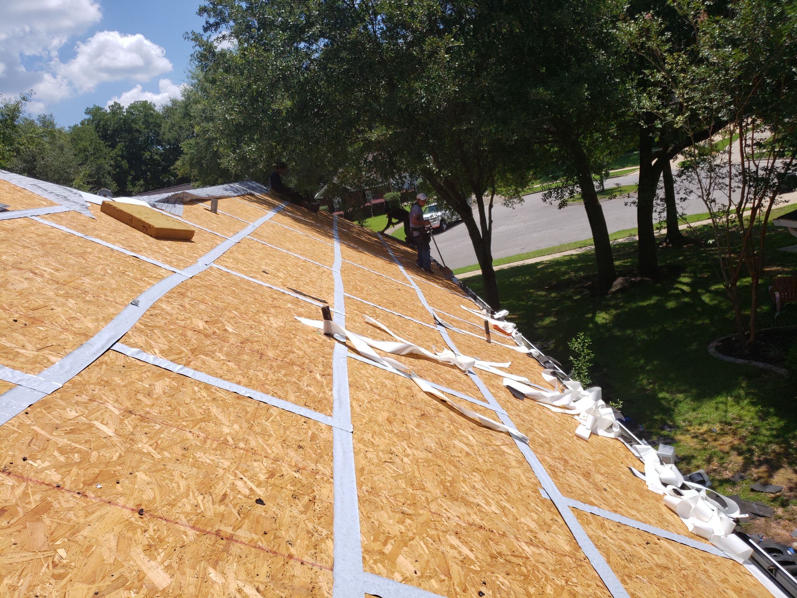 Residential Roofing Installation using Roof Replacement by American Roofing & Construction LLC