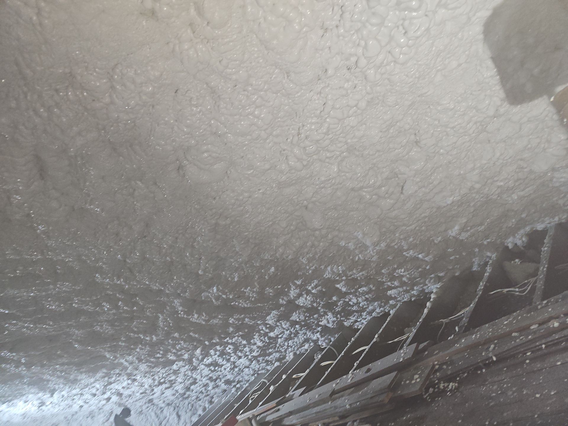 Attic Insulation using open cell spray foam by NYS Foam & Energy
