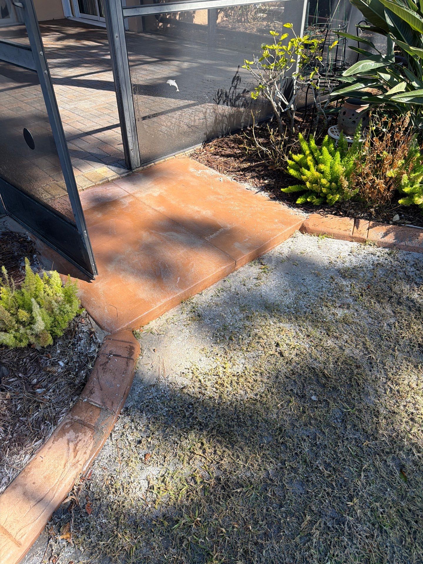 Lanai and Driveway Paver Sealing Project in Sun City Center by Supreme Paver Experts