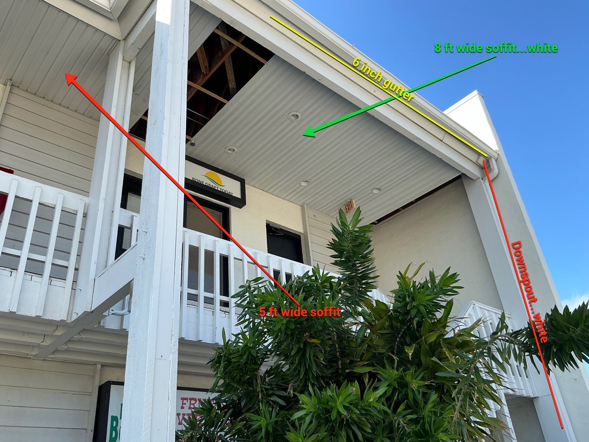 Downspout Installation and Alignment in Sarasota FL by Gutter Professors