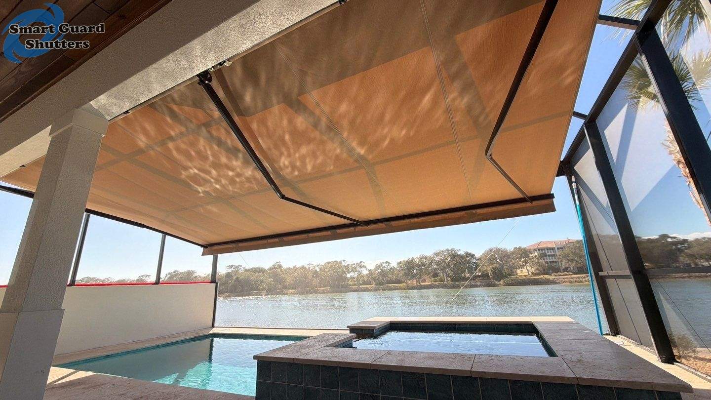 Retractable Awning  by Smart Guard Shutters