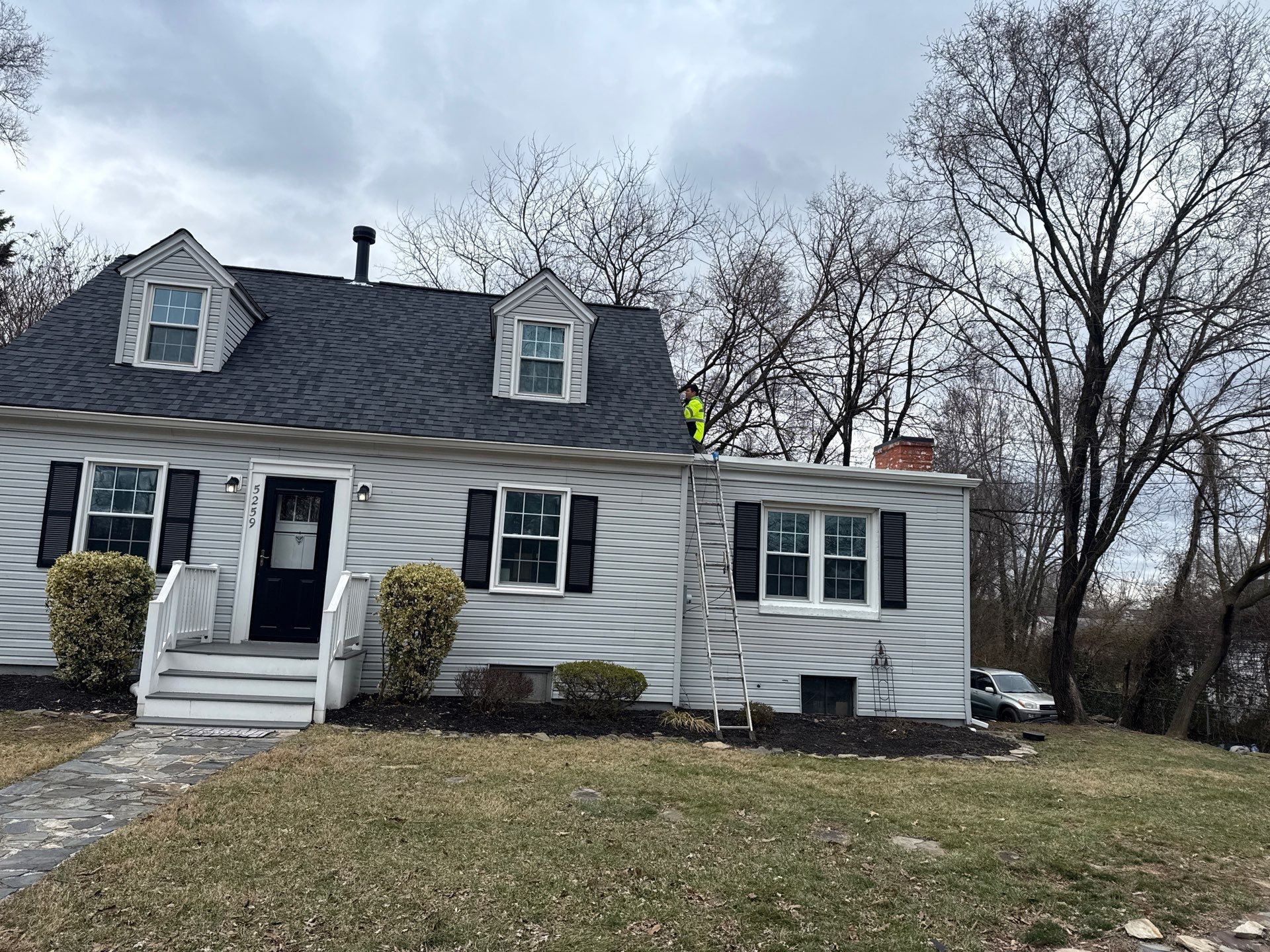 Alexandria: Residential Roof Replacement with CertainTeed Landmark Pro in Max Def Moire Black by RM Banning, Inc.
