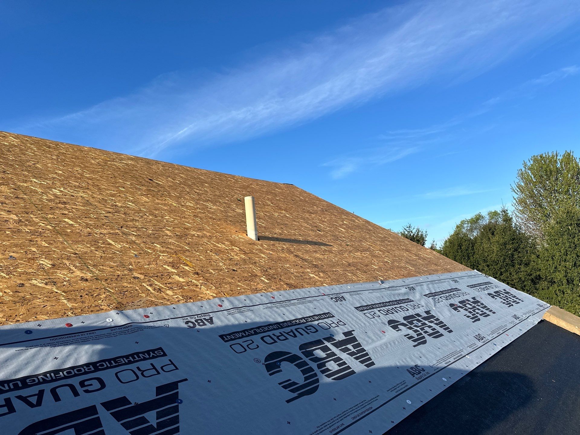 Residential Roofing Installation using Duration Series Shingles - Driftwood by RoofX 