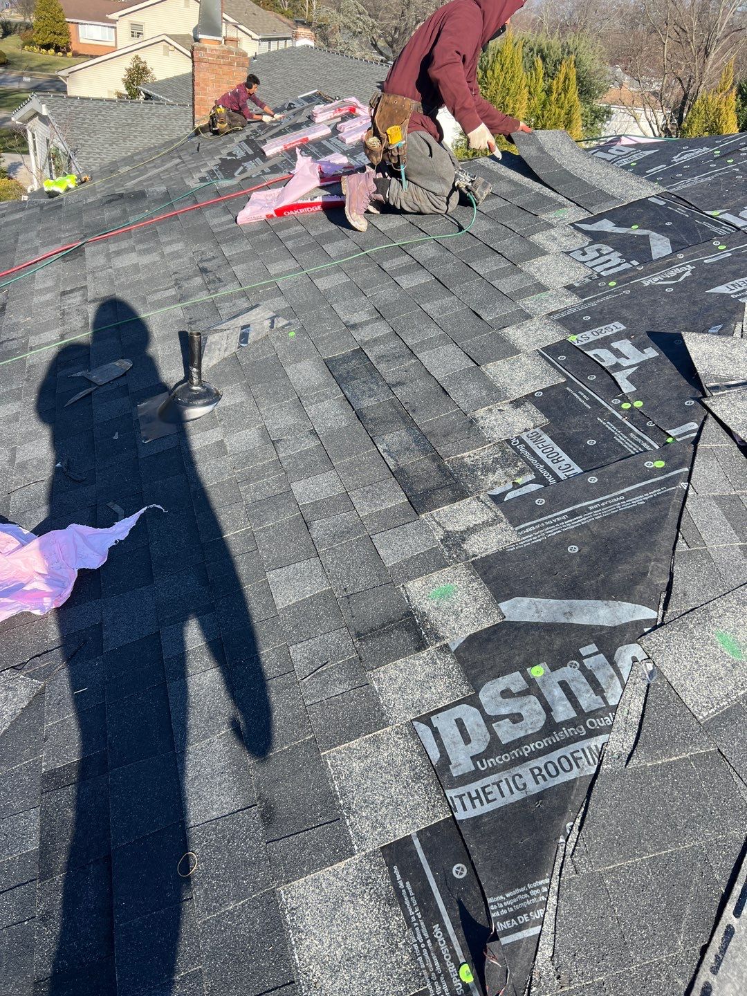 Onyx Black Shingles by Reimagine Roofing
