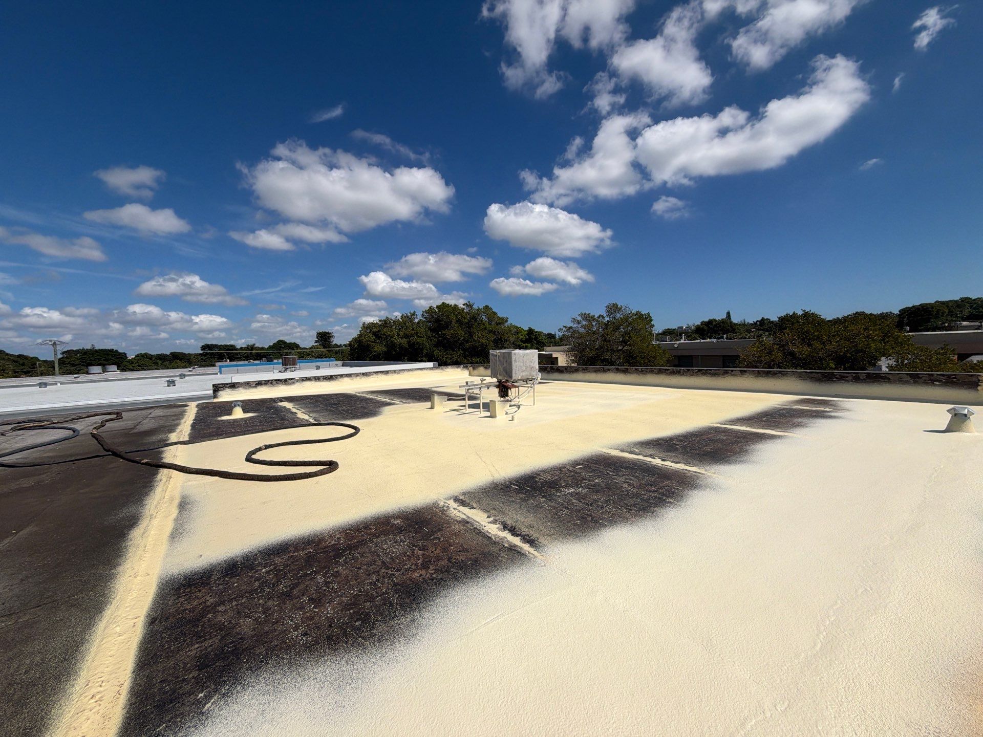 Commercial Roof Restoration and Spray Foam Insulation in Fort Lauderdale by Roof King LLC
