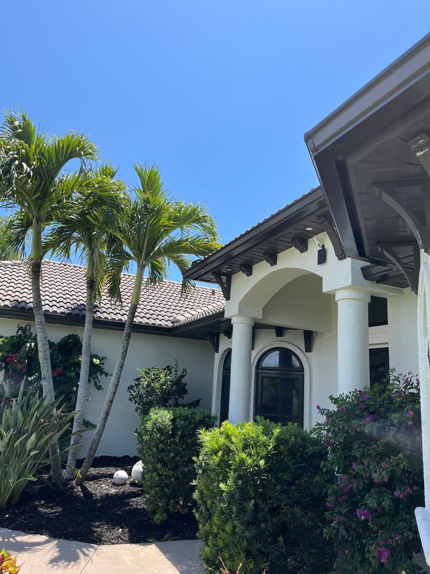 Bronze Gutter Repair and Replacement in Cape Coral FL by Gutter Professors