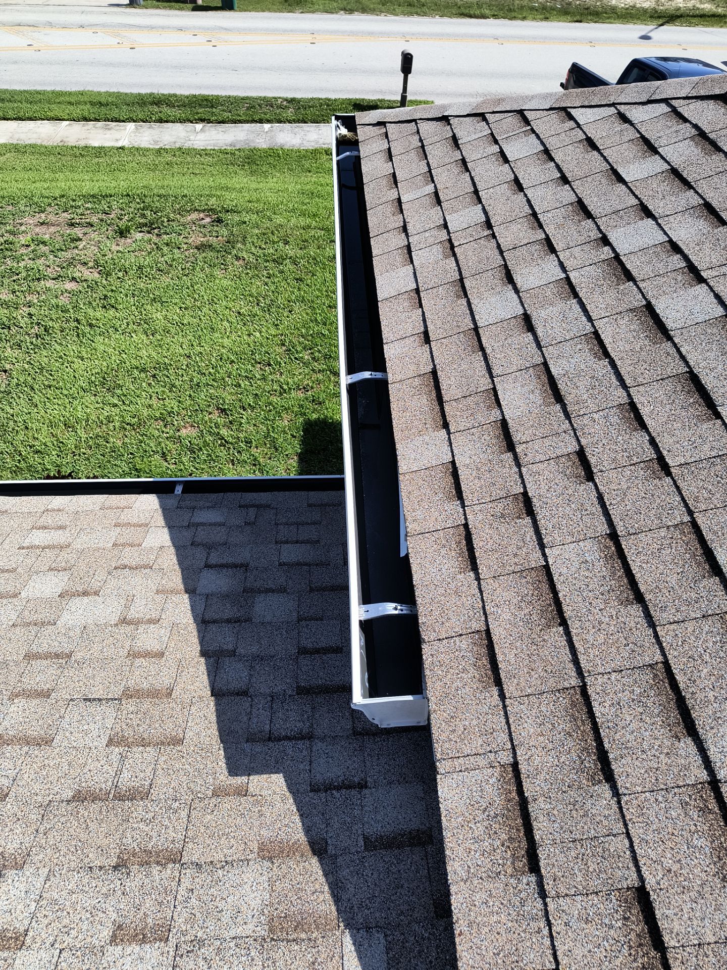 Leaf Guard System Installation in Cape Coral FL by Gutter Professors