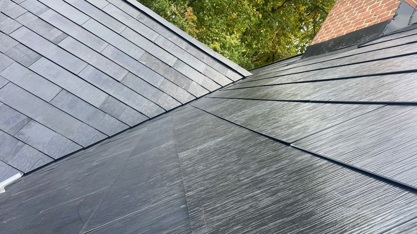 Tesla Solar Roof near Hershey, PA by American Home Contractors