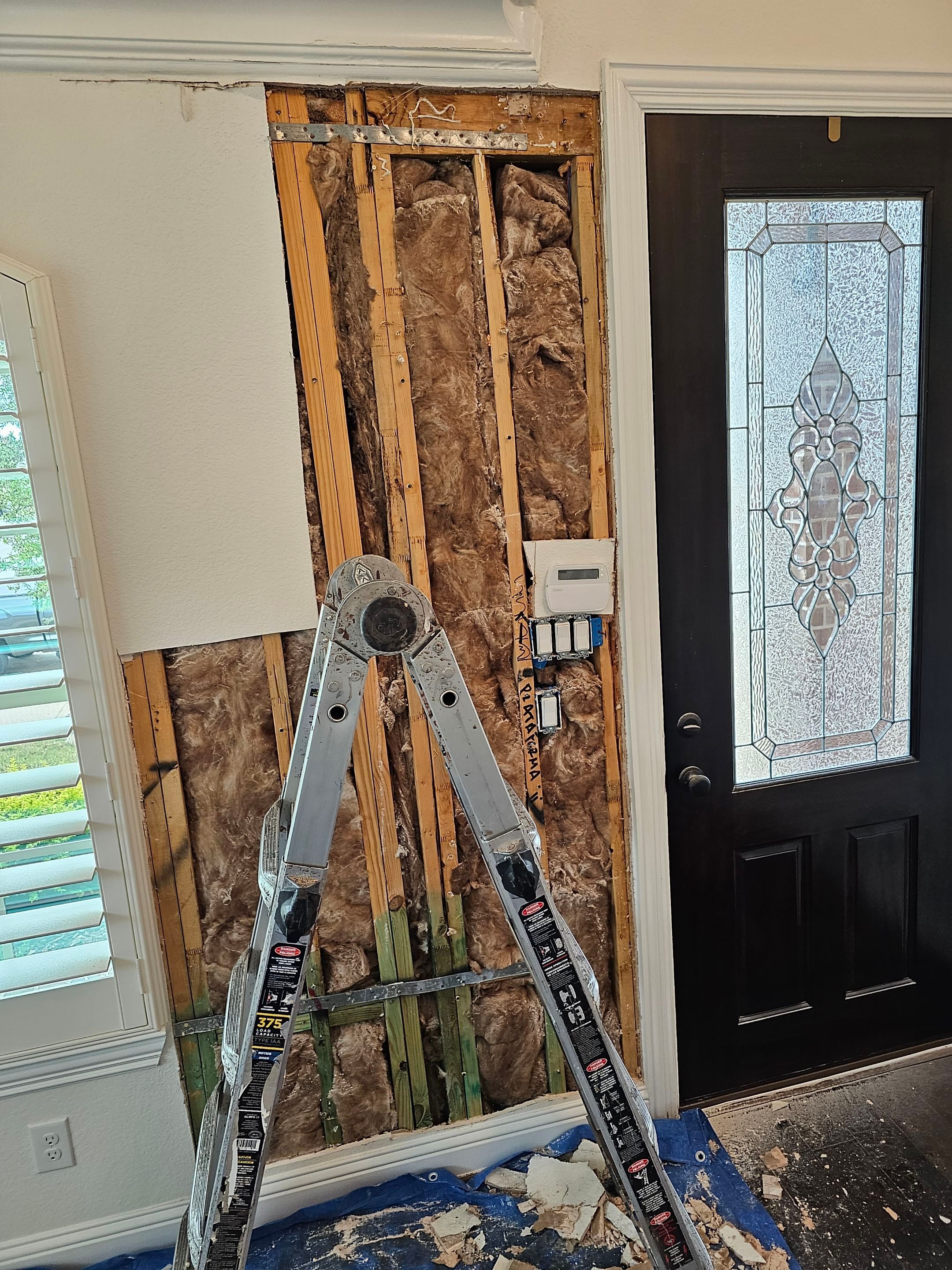 Leak Repair & sheetrock replacement by EL-GC LLC 