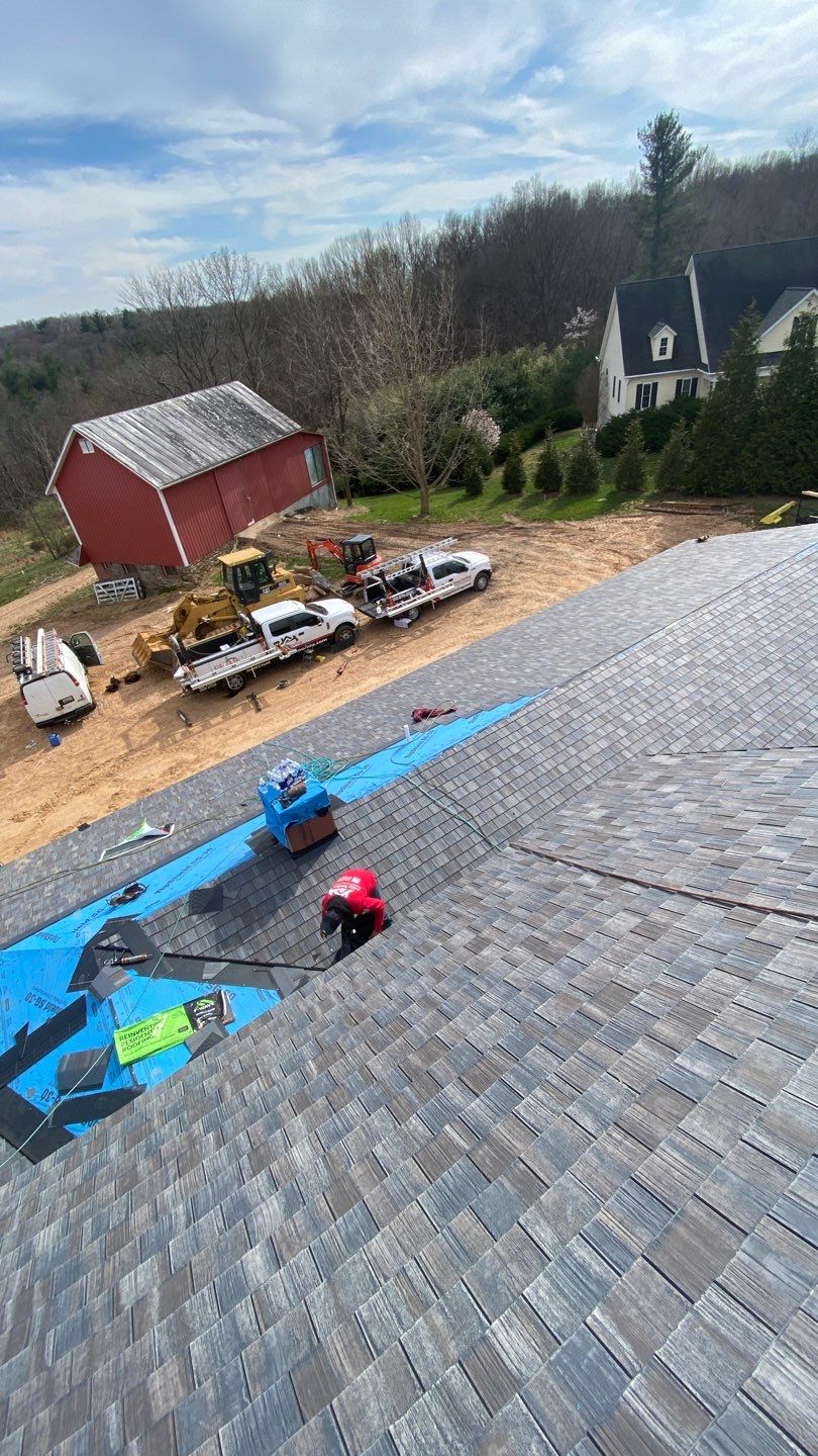 Synthetic Shingle Roof Replacement in Upperco, MD • Martin & Sons by Seipp Roofing, LLC