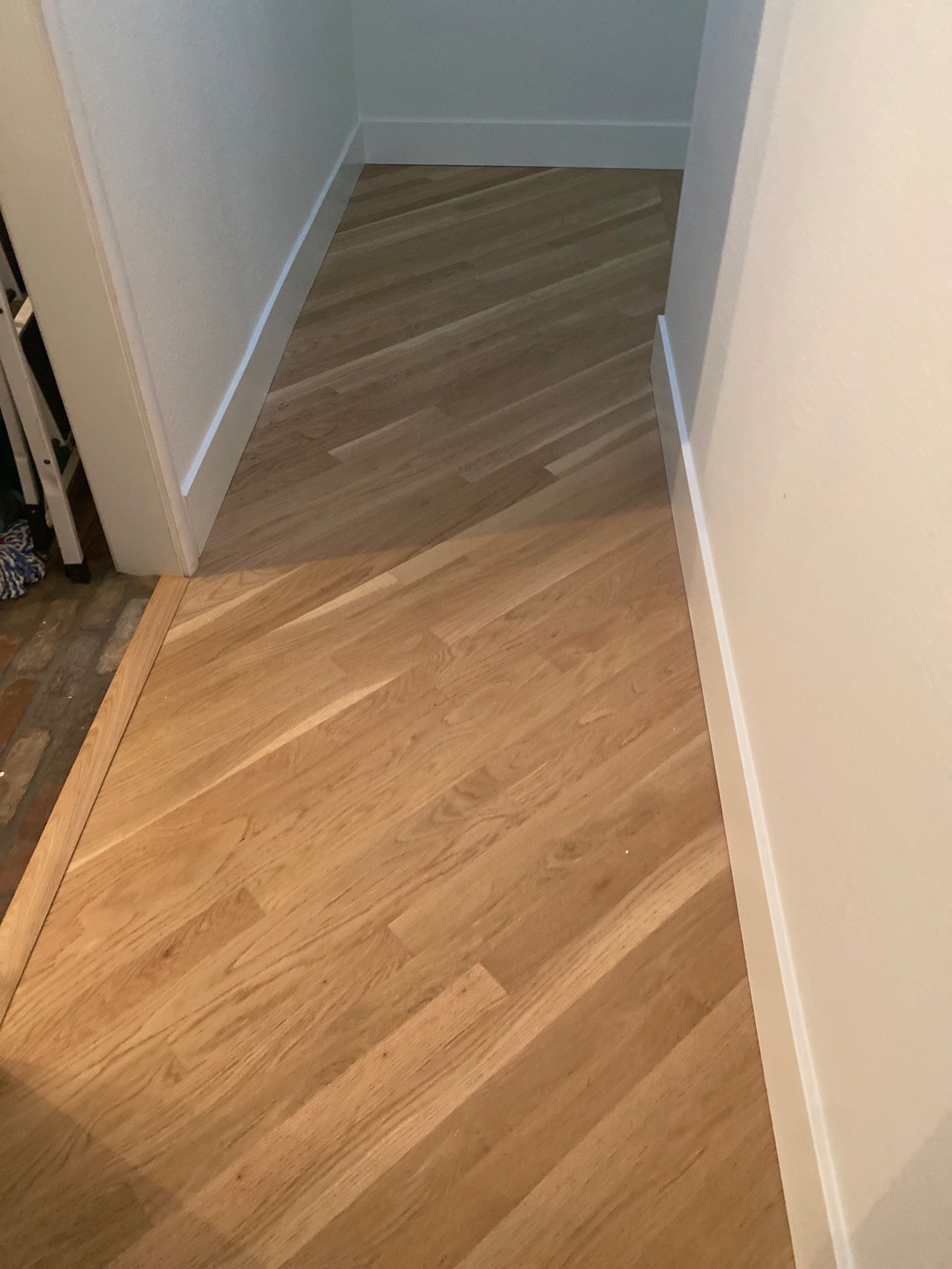 White Oak Installation and Refinish by Footprints Floors South Sacramento