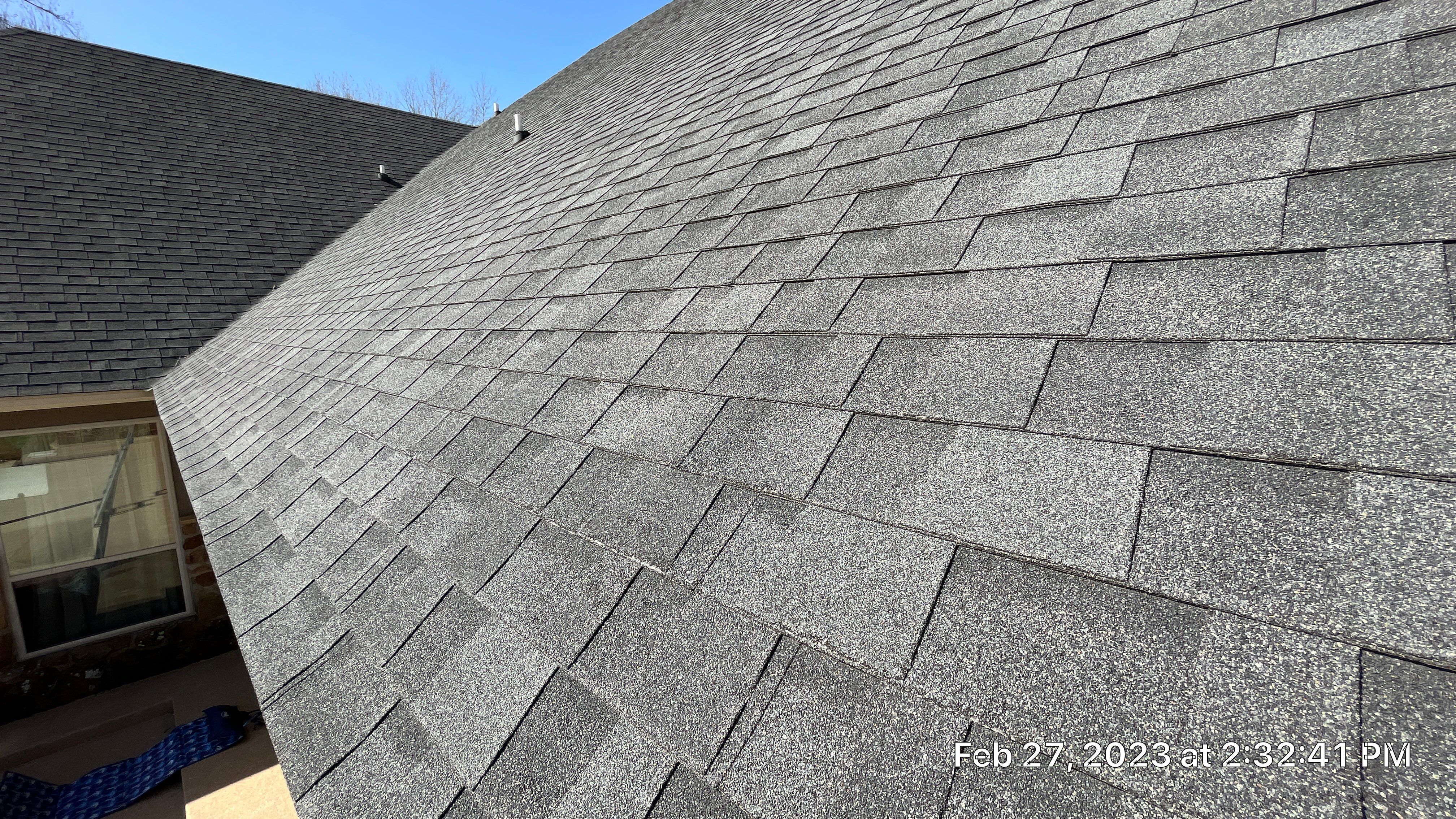 Residential Roofing Installation using Malarkey Architectural Vista Shingles by Hostetler Roofing