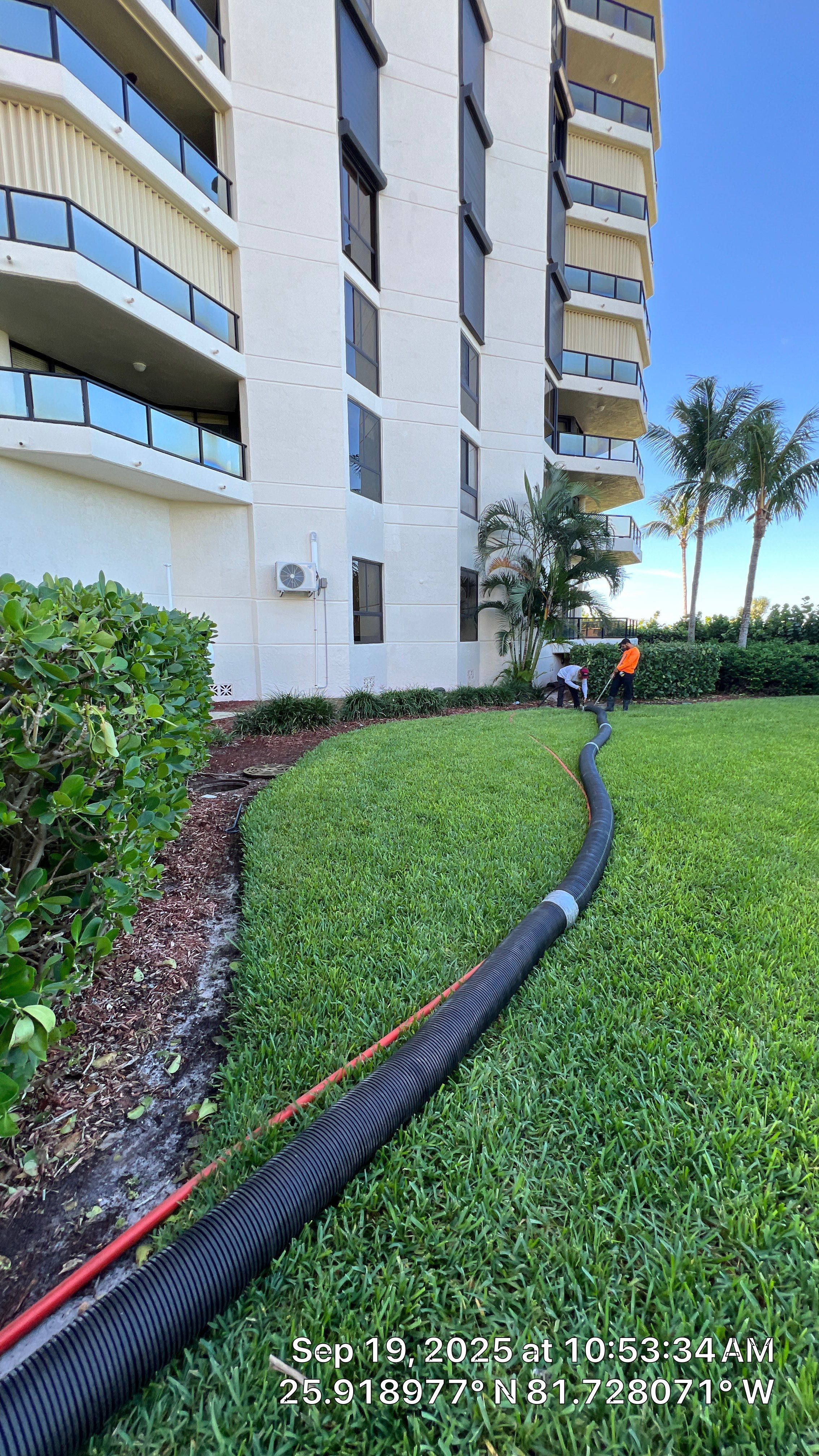 Condo Storm Water System Cleaning and Maintenance by APS Power & Water