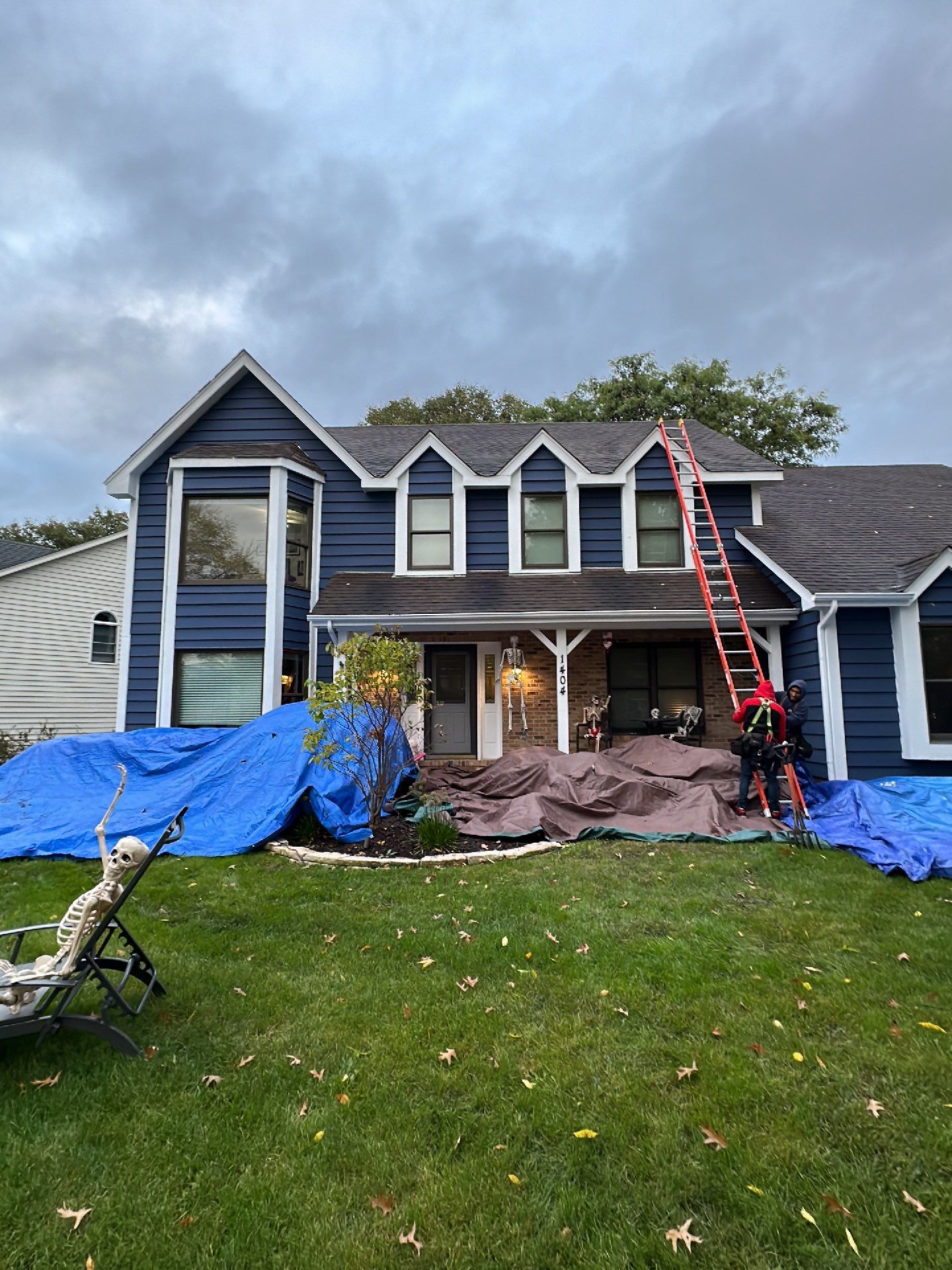 Residential Roofing Installation using Malarkey Roofing by Perfect Exteriors Inc. 