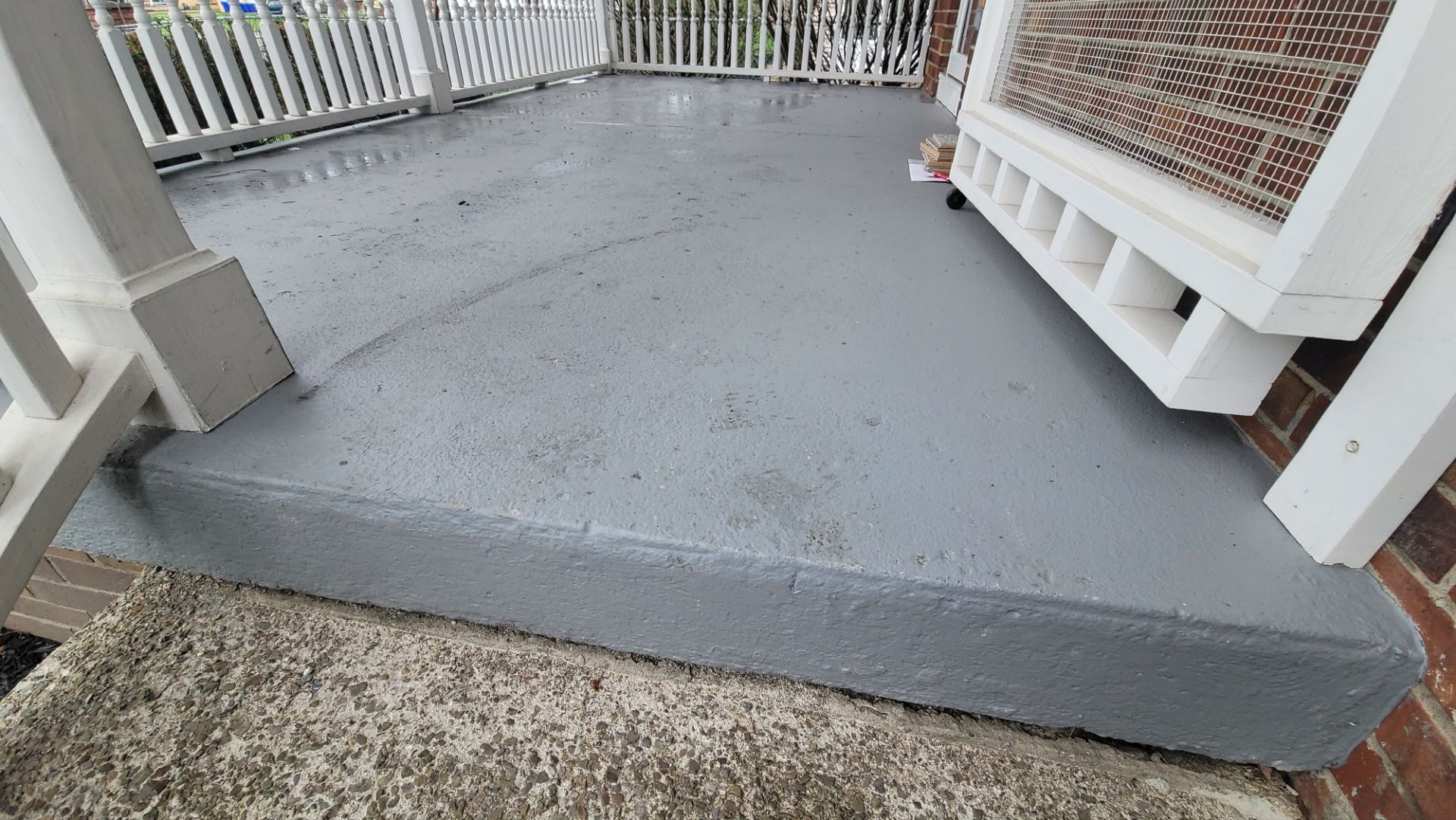 Porch Rehab/Makeover by Xfactor Coatings 