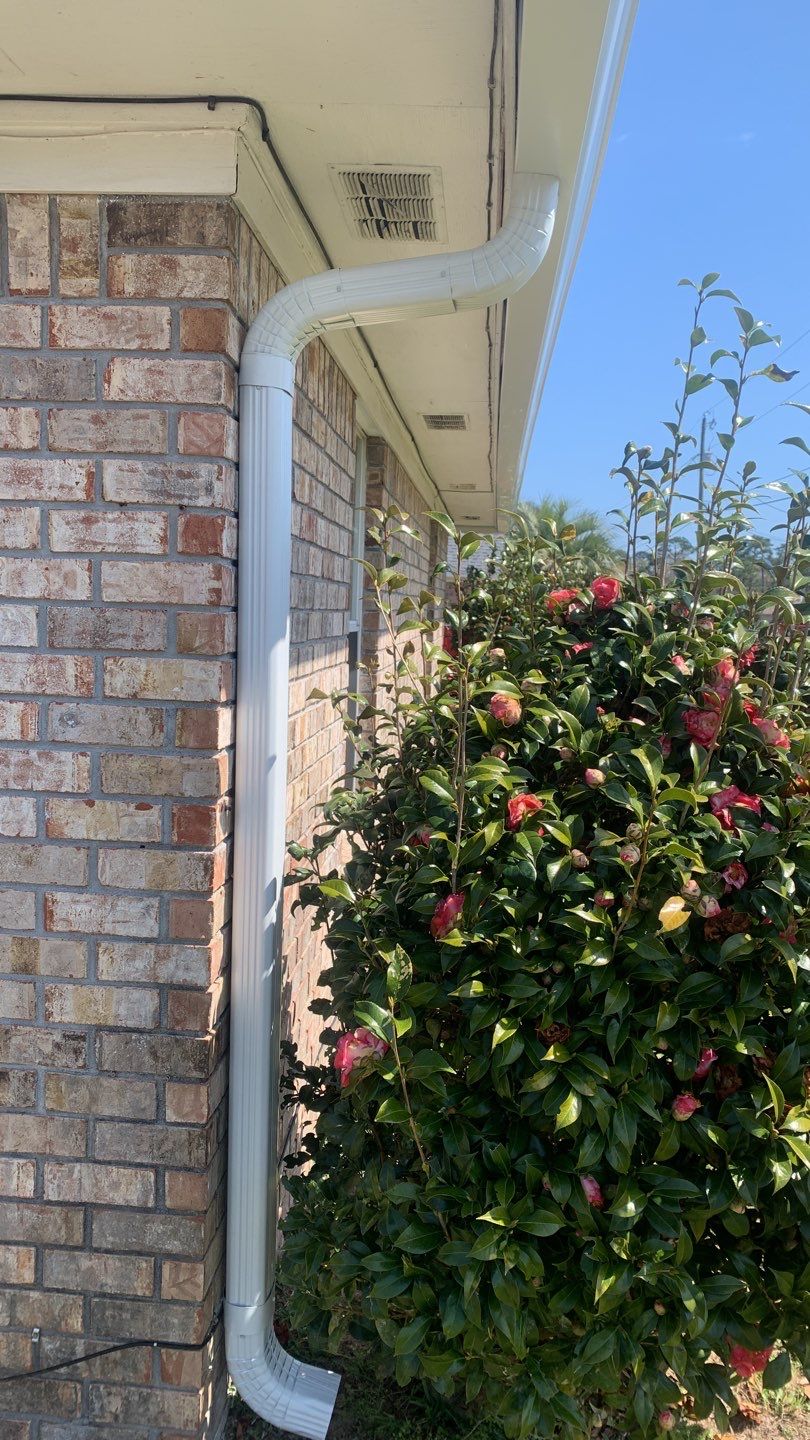 7-Inch Seamless Gutter System Upgrade in Pensacola FL by Gutter Professors