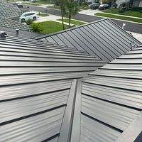 24ga 1" Nail-Strip Dark Bronze  by Total Roofing System The Metal Roof Experts