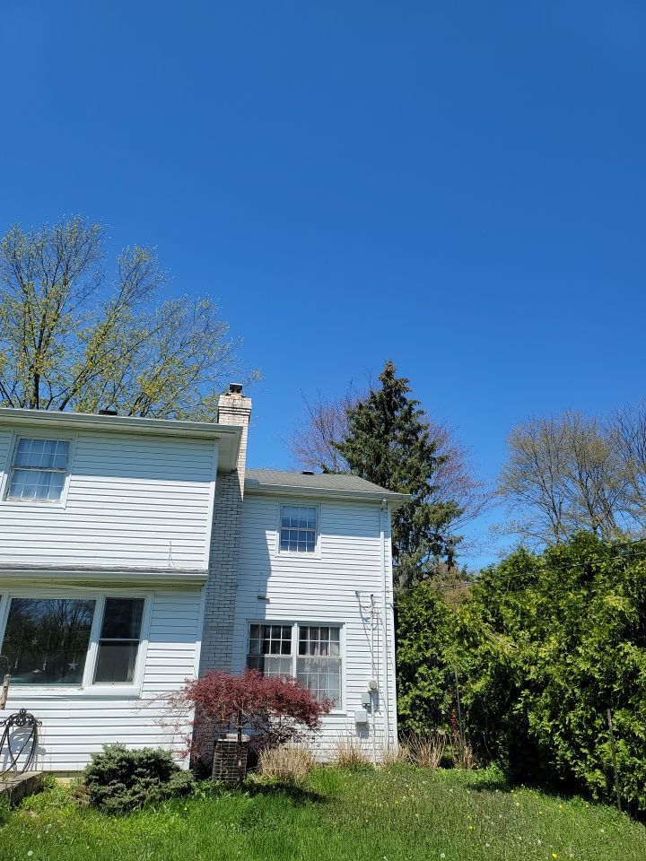 ATLAS PINNACLE COLOR: SUMMER STORM DRIP EDGE: WHITE by Eagle Eye Roofing