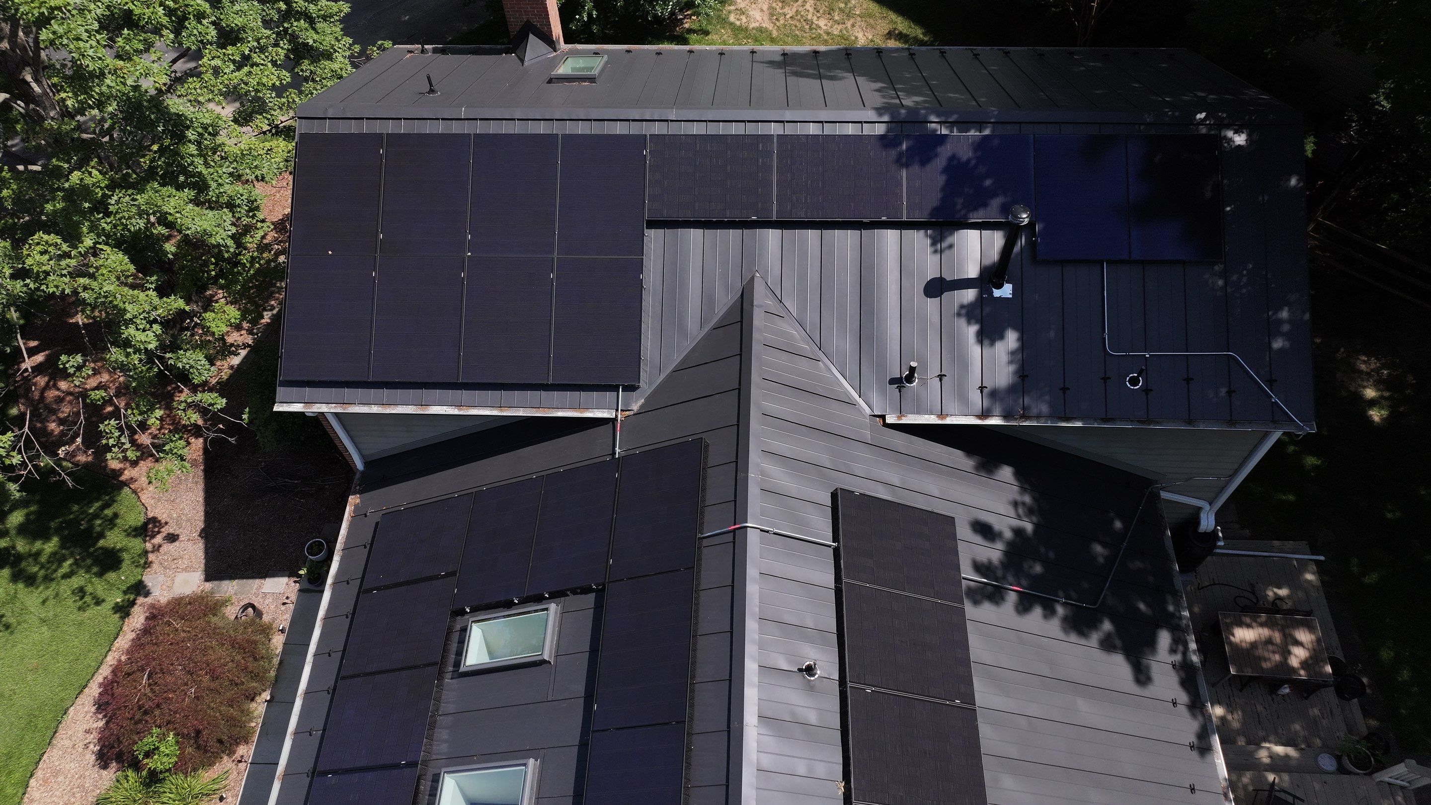 Metal Roof + REC Panels: A Solar Upgrade by American Home Contractors
