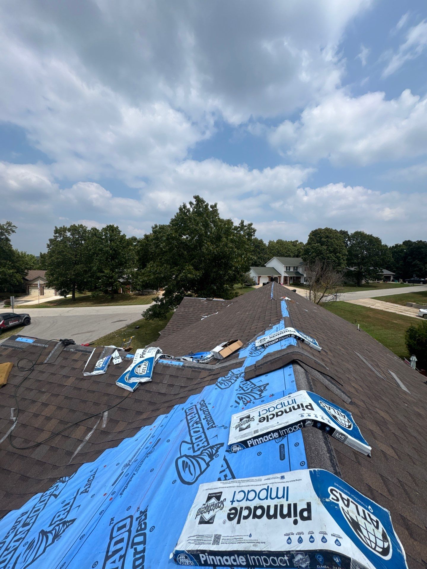 Residential Roofing Install - Atlas Pinnacle Pristine - Color Heather  by Titan Commercial & Residential Roofing 